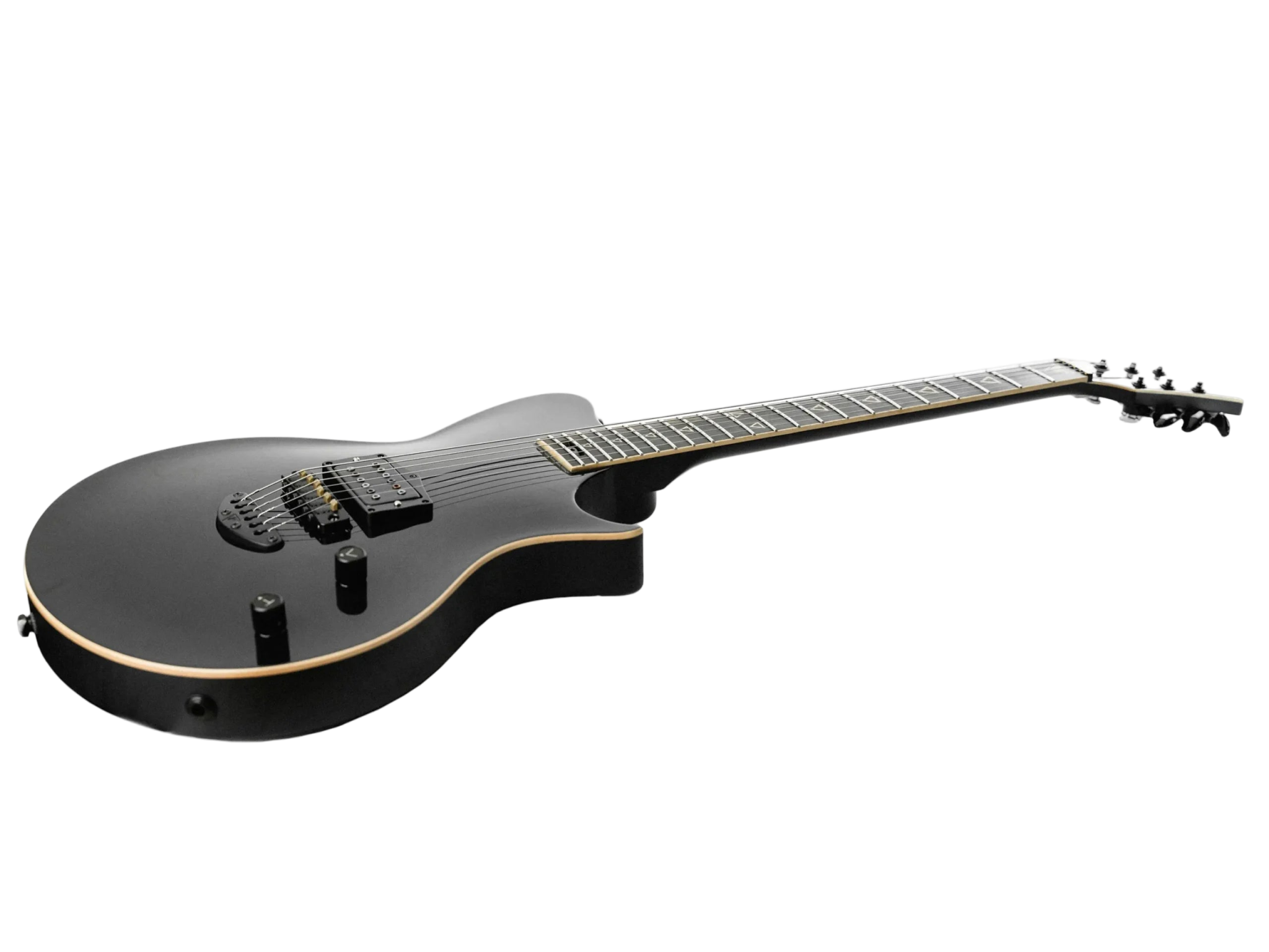 Valiant Smith Mola Black Custom Electric Guitar - Richards Guitars Of Stratford Upon Avon