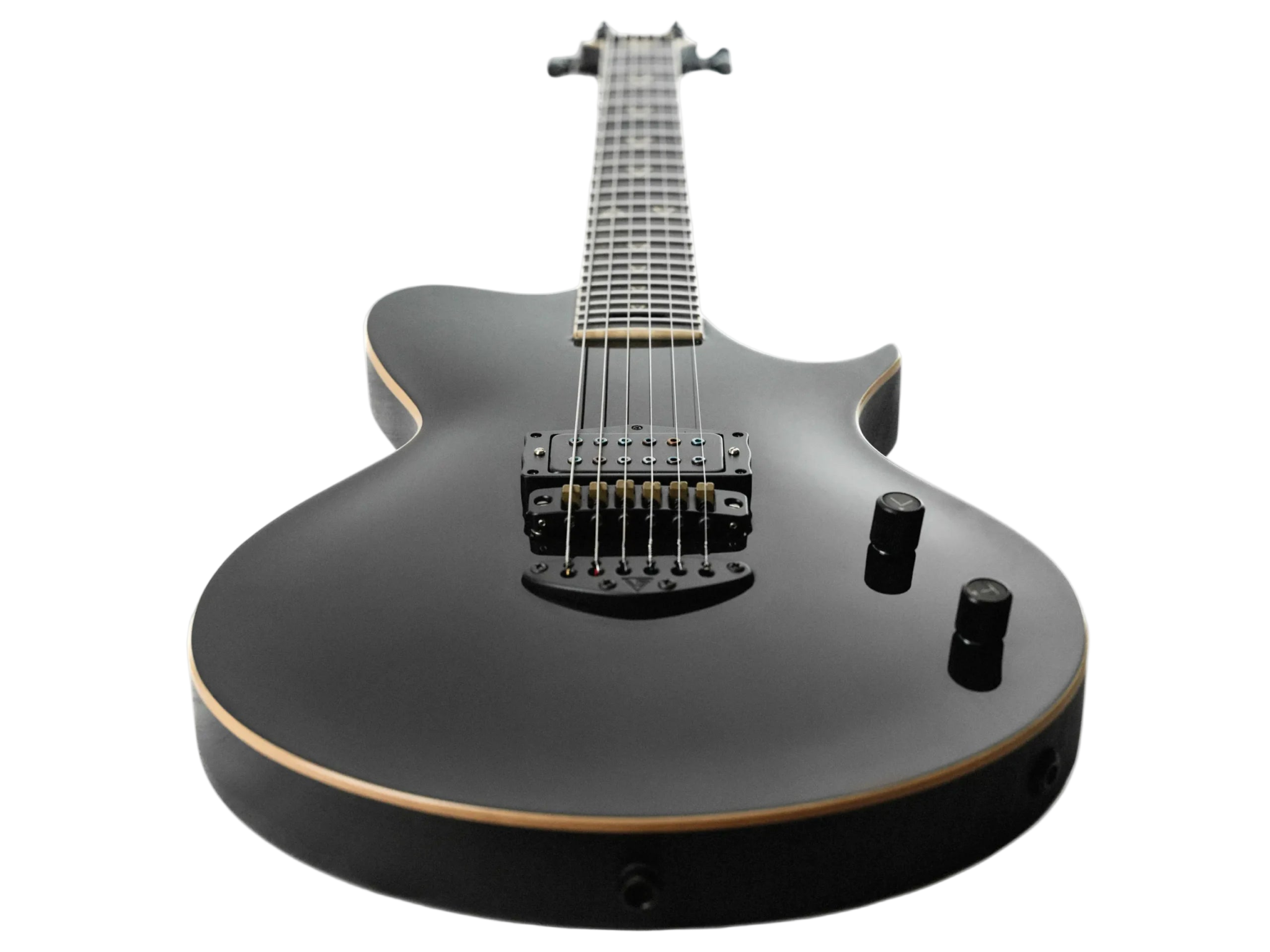 Valiant Smith Mola Black Custom Electric Guitar - Richards Guitars Of Stratford Upon Avon