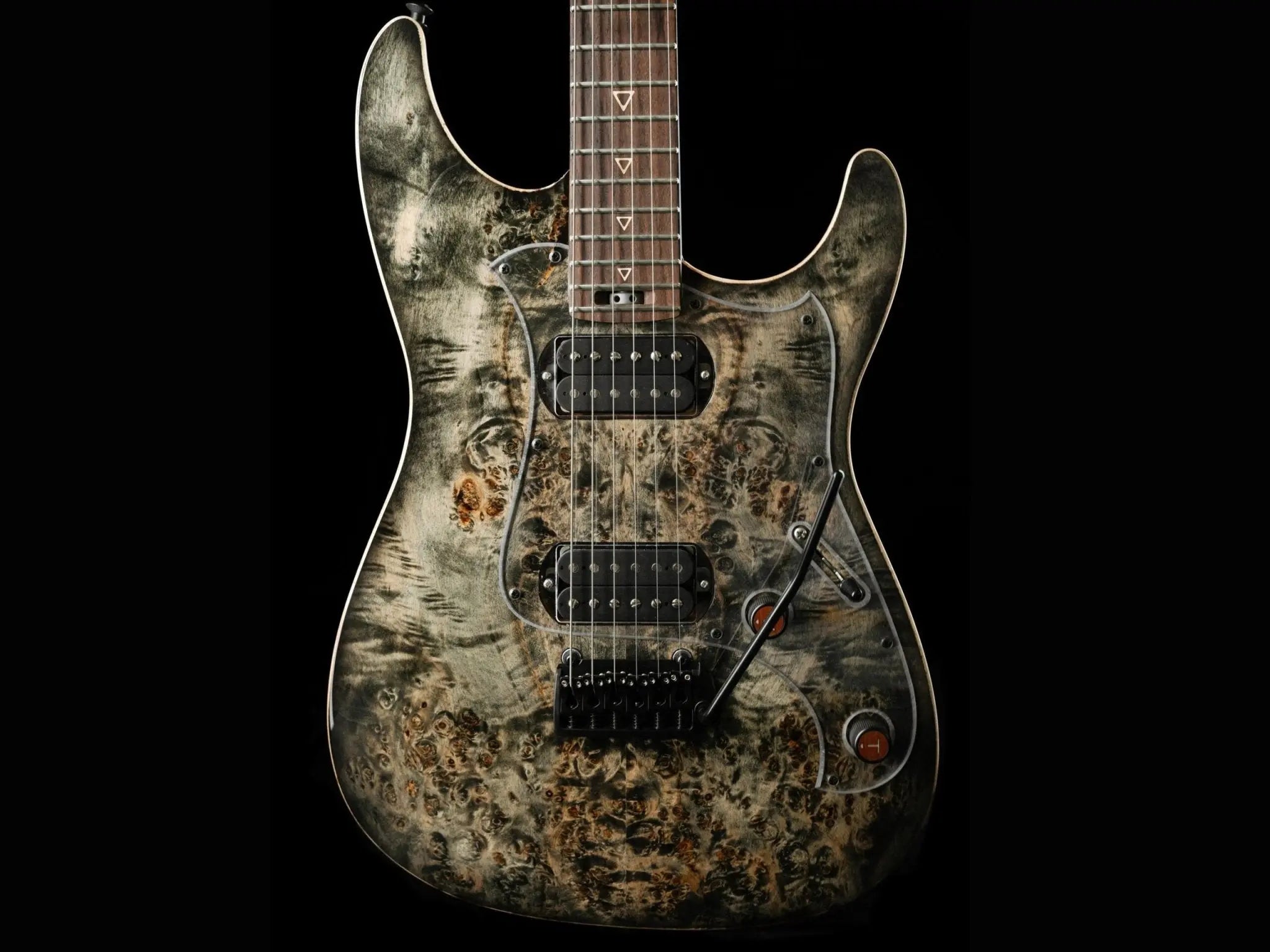 Buy Valiant Soothsayer Grey Poplar Burl Electric Guitar