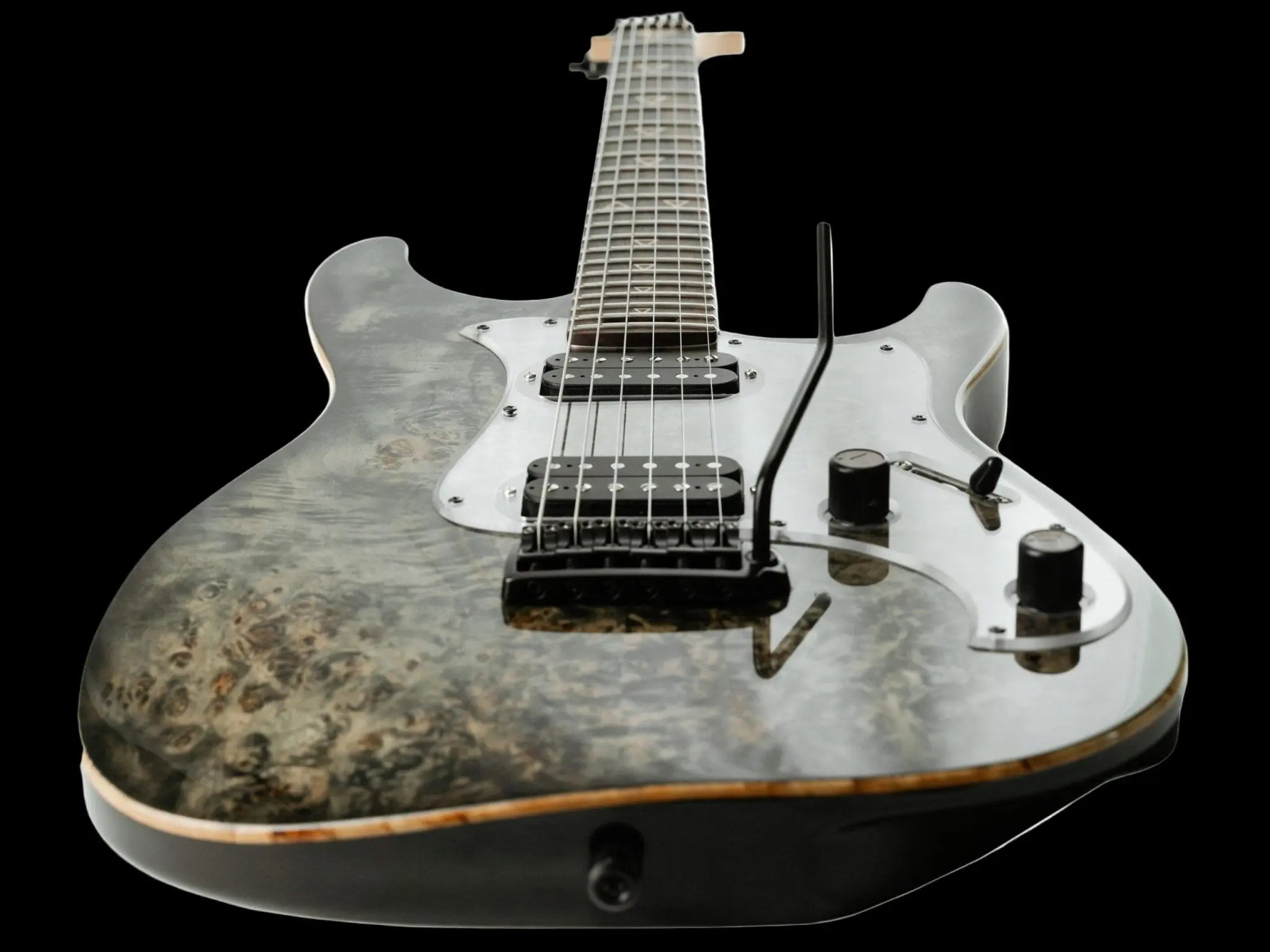 Buy Valiant Soothsayer Grey Poplar Burl Electric Guitar