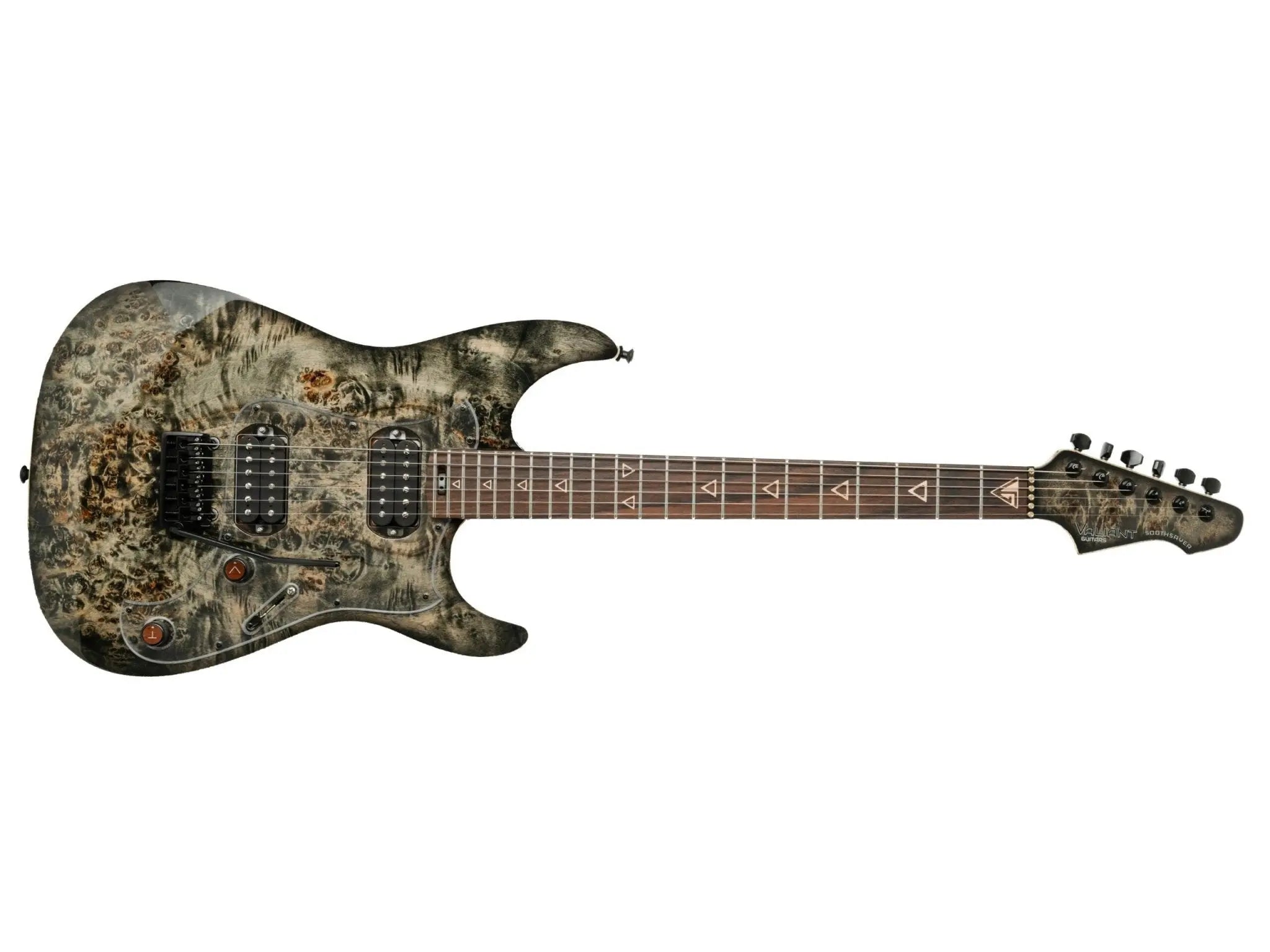 Buy Valiant Soothsayer Grey Poplar Burl Electric Guitar