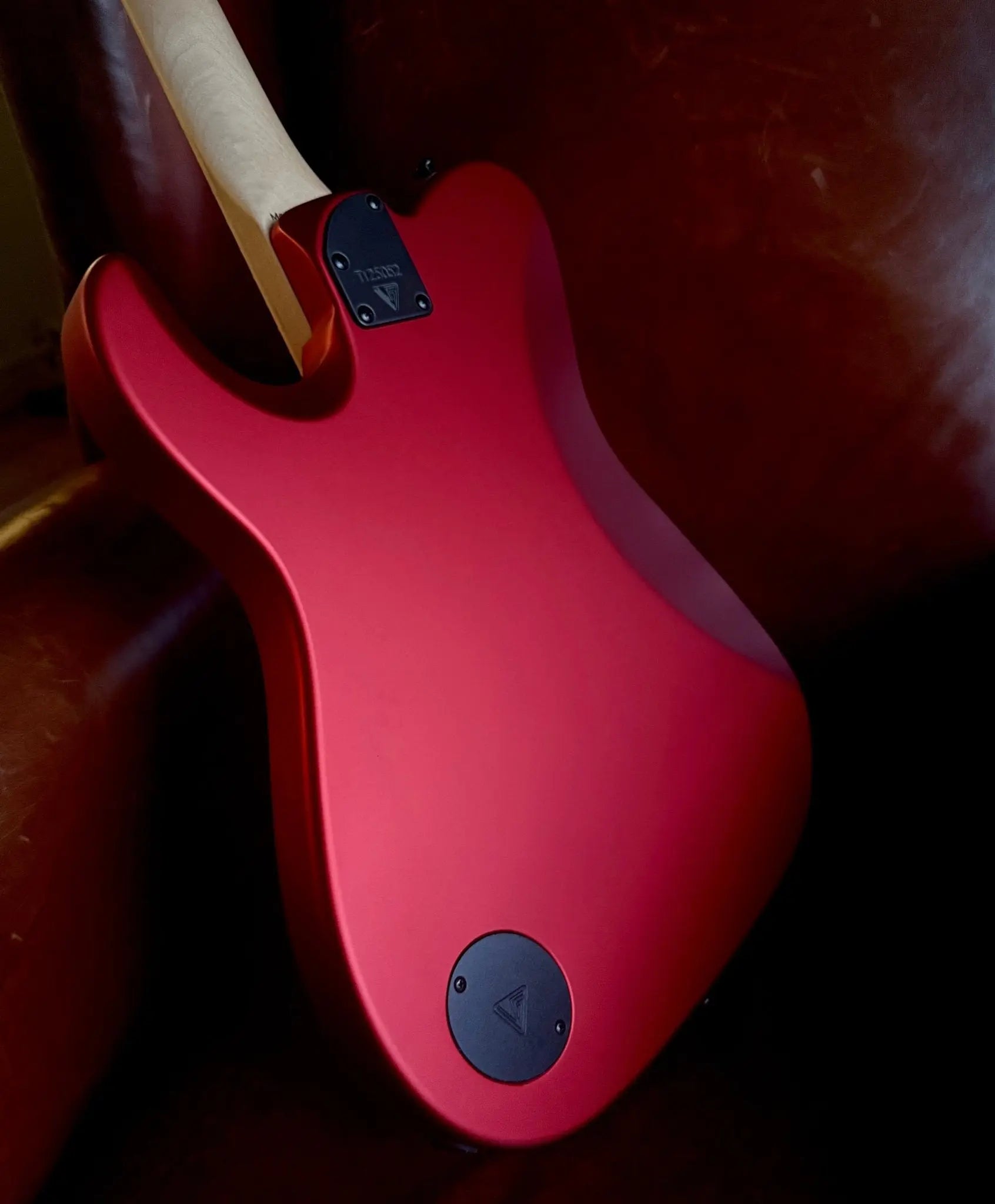 Buy Valiant Titan Ruby Satin Electric Guitar With Stainless Steel Frets Upgrade