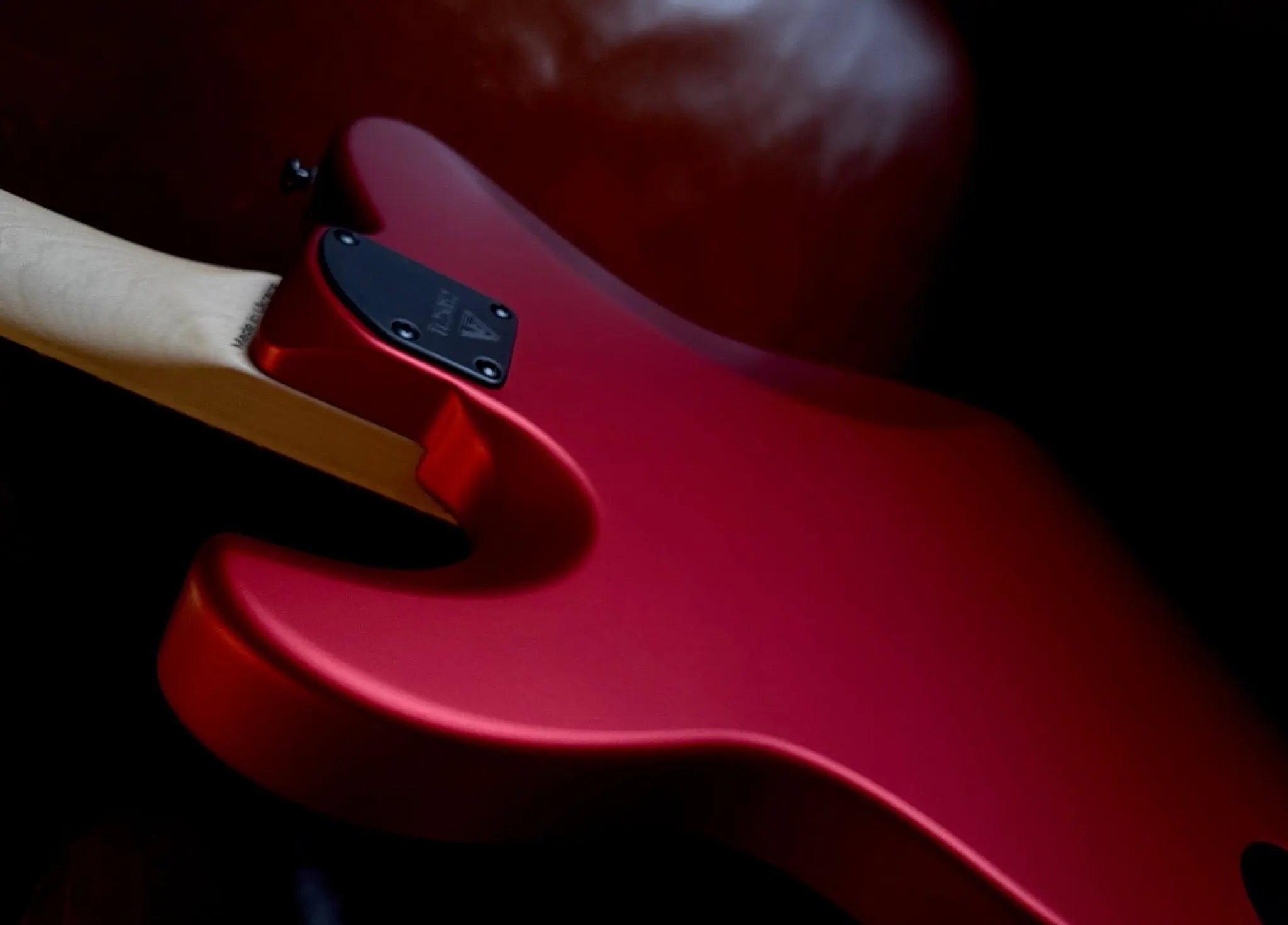 Buy Valiant Titan Ruby Satin Electric Guitar With Stainless Steel Frets Upgrade