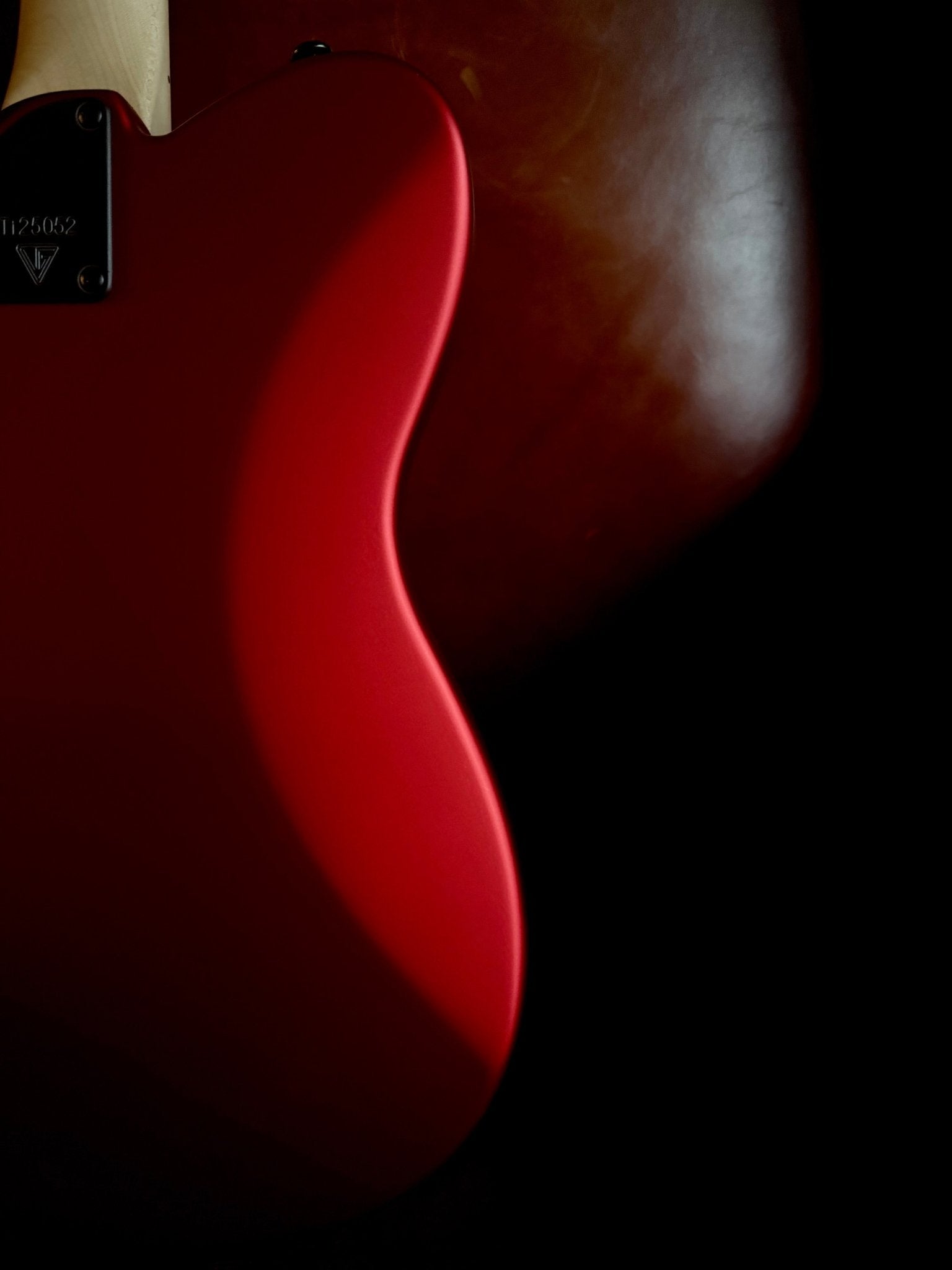 Valiant Titan Ruby Satin Electric Guitar With Stainless Steel Frets Upgrade - Richards Guitars Of Stratford Upon Avon