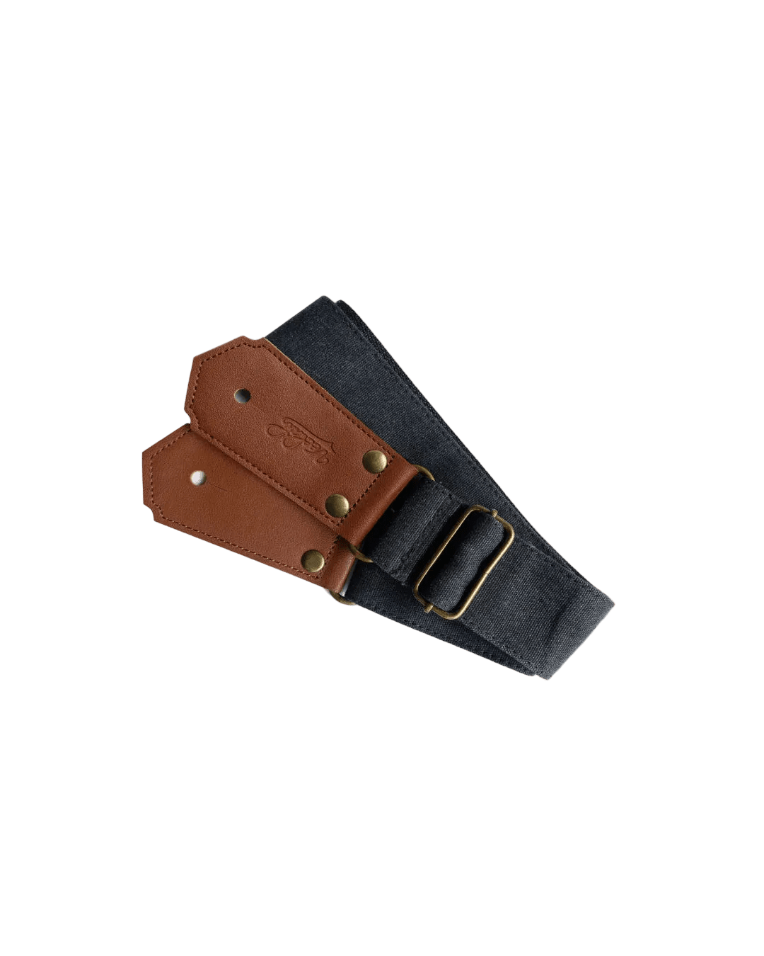 Veelah Black Canvas Guitar Strap - Richards Guitars Of Stratford Upon Avon