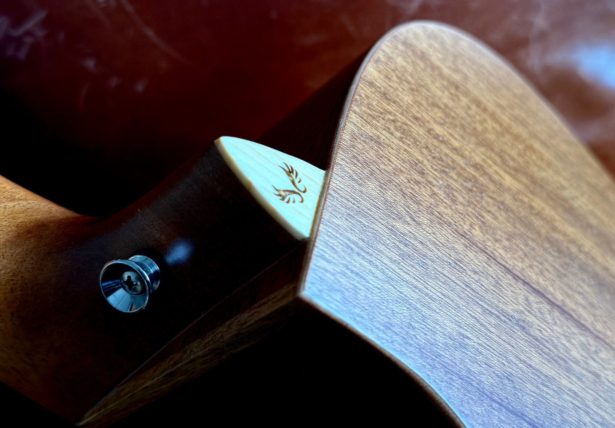 Veelah V1 GAC M Solid Top Mahogany Acoustic Guitar w/ Gig Bag - Richards Guitars Of Stratford Upon Avon