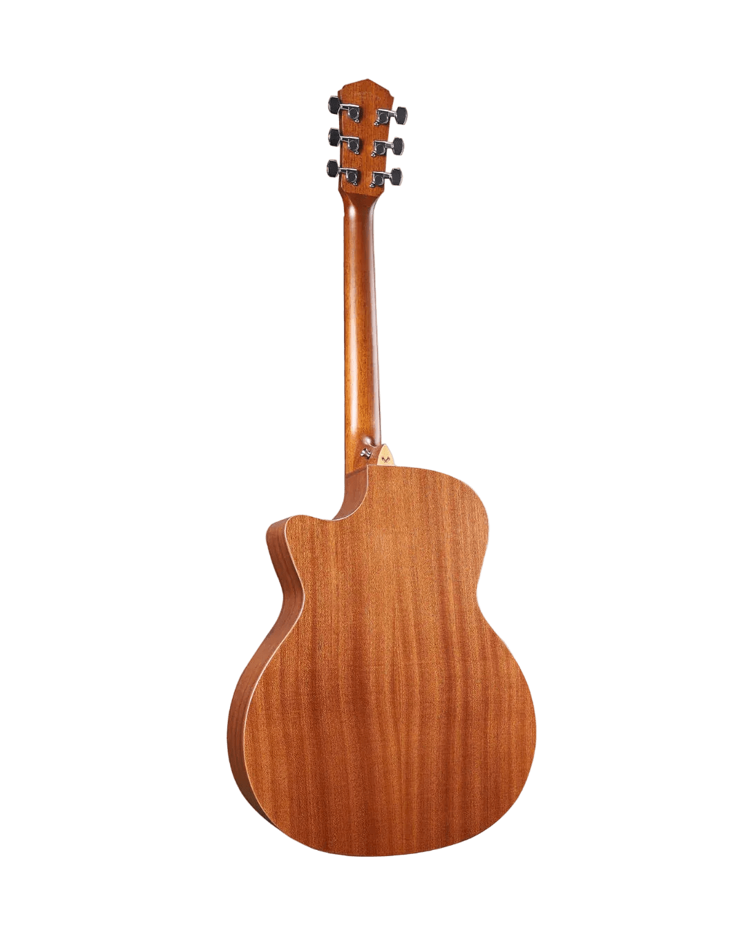 Veelah V1 GAC Solid Top Mahogany Acoustic Guitar w/ Gig Bag - Richards Guitars Of Stratford Upon Avon