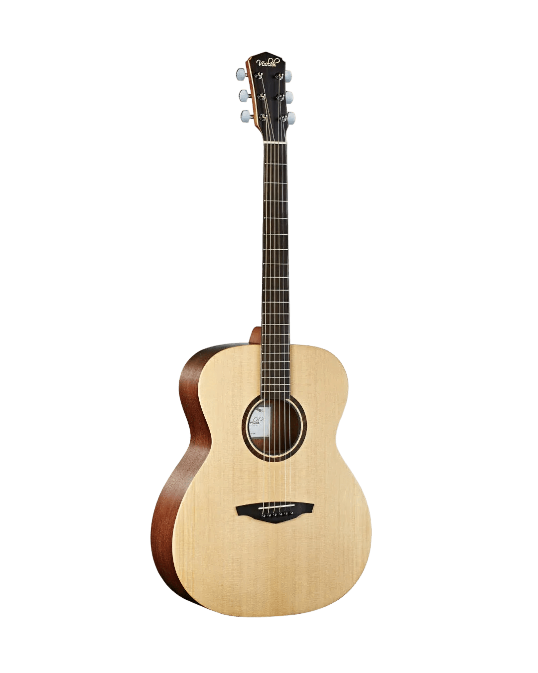 Veelah V1 OM Solid Top Spruce Acoustic Guitar w/ Gig Bag - Richards Guitars Of Stratford Upon Avon