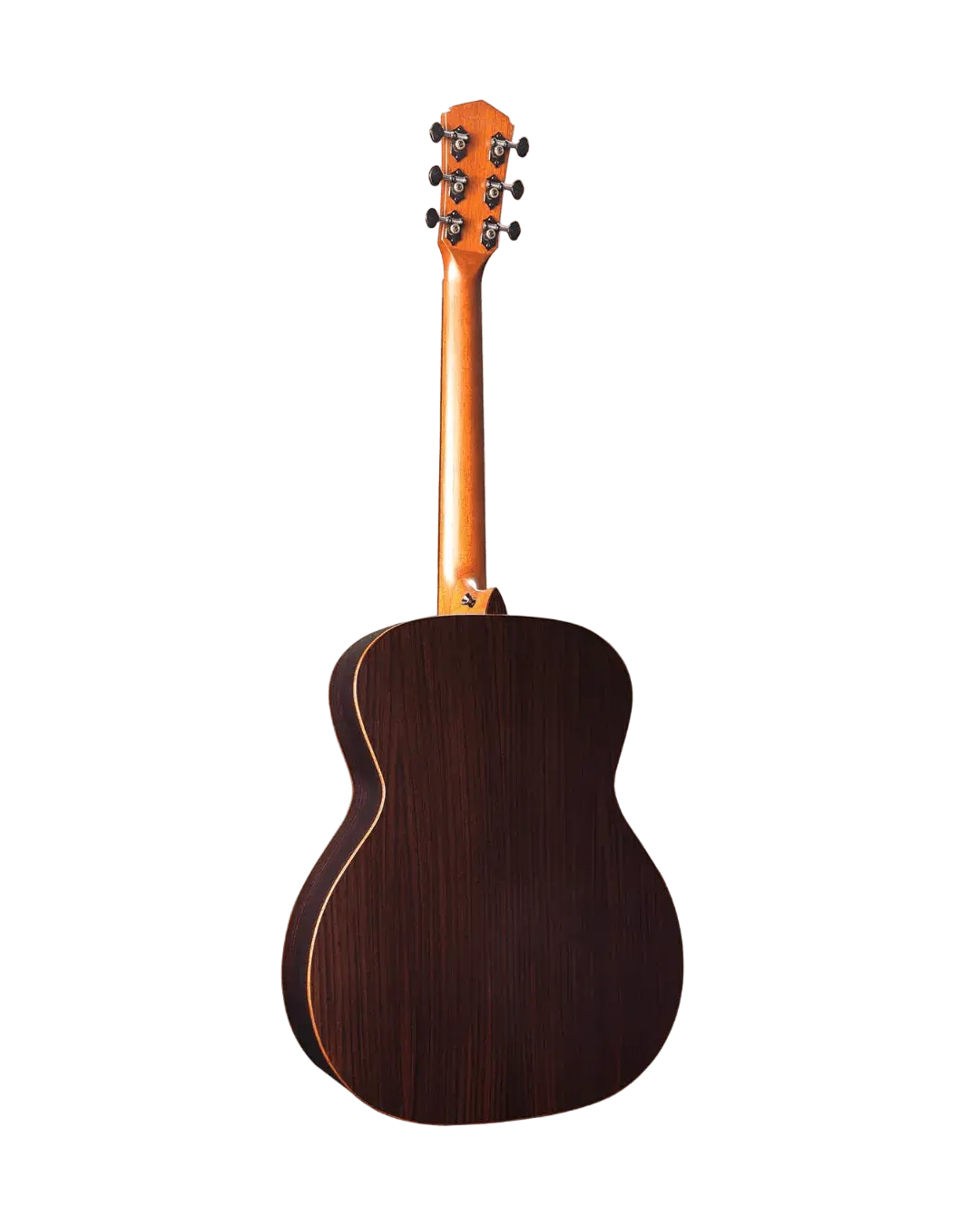 Buy Veelah V4 OM Solid Top Rosewood Armrest Satin Black Acoustic Guitar w/ Gig Bag