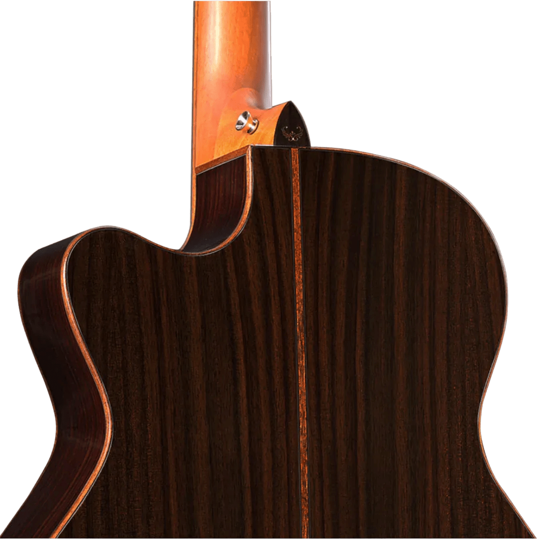 Veelah V5 OMC Solid Top Spruce Electro Acoustic Guitar w/ Gig Bag - Richards Guitars Of Stratford Upon Avon