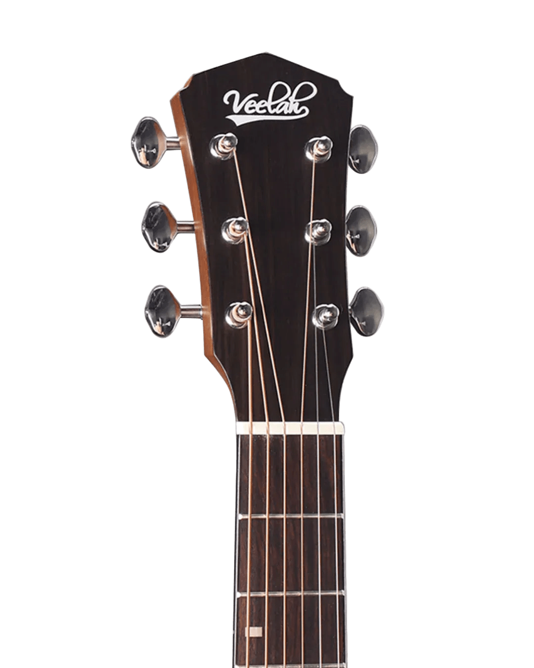 Veelah Vero Dreadnought Mahogany Top Acoustic Guitar w/ Gig Bag - Richards Guitars Of Stratford Upon Avon