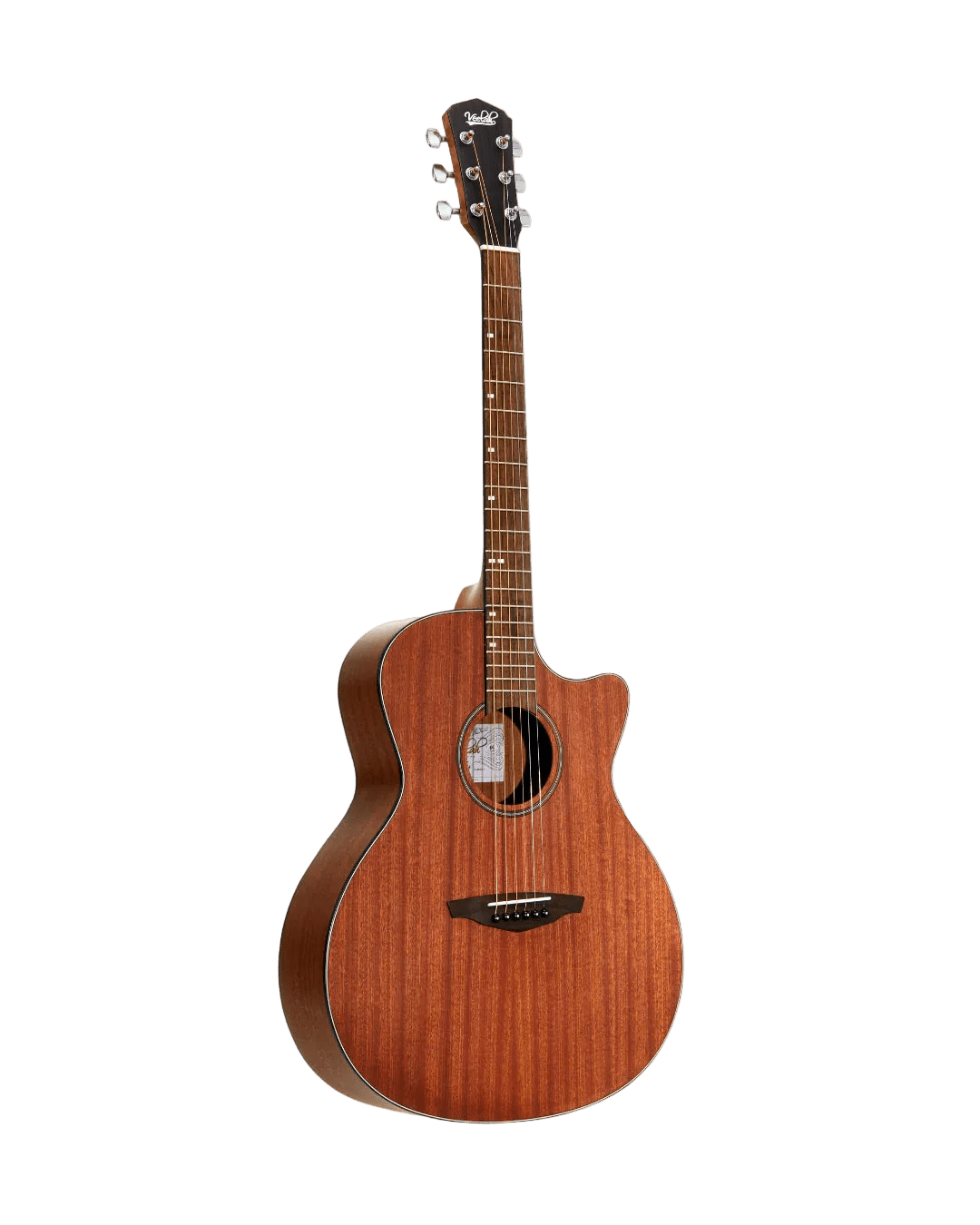 Veelah Vero GAC Mahogany Top Acoustic Guitar w/ Gig Bag - Richards Guitars Of Stratford Upon Avon