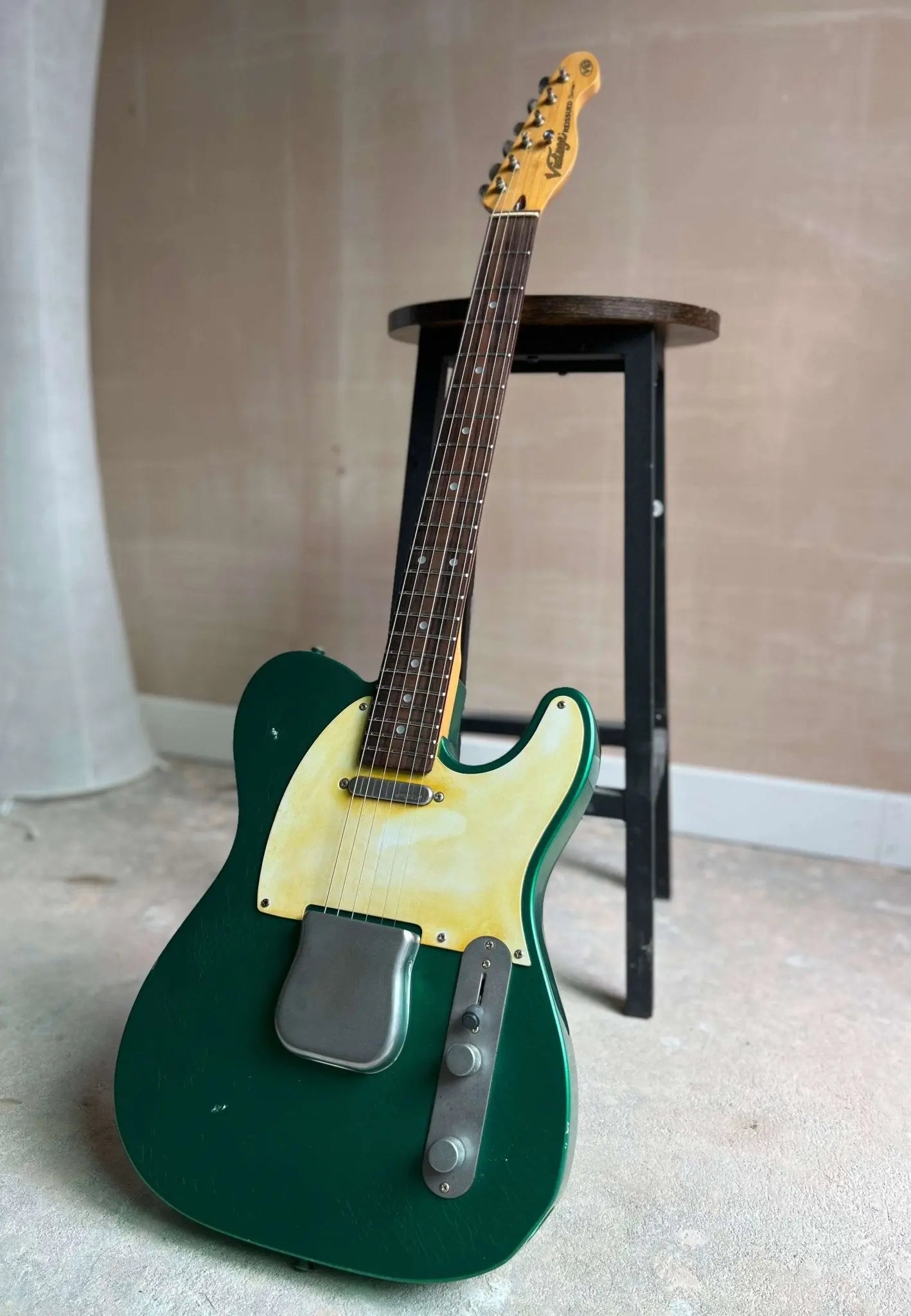 Vintage ProShop "New Dawn" Green Custom - Richards Guitars Of Stratford Upon Avon