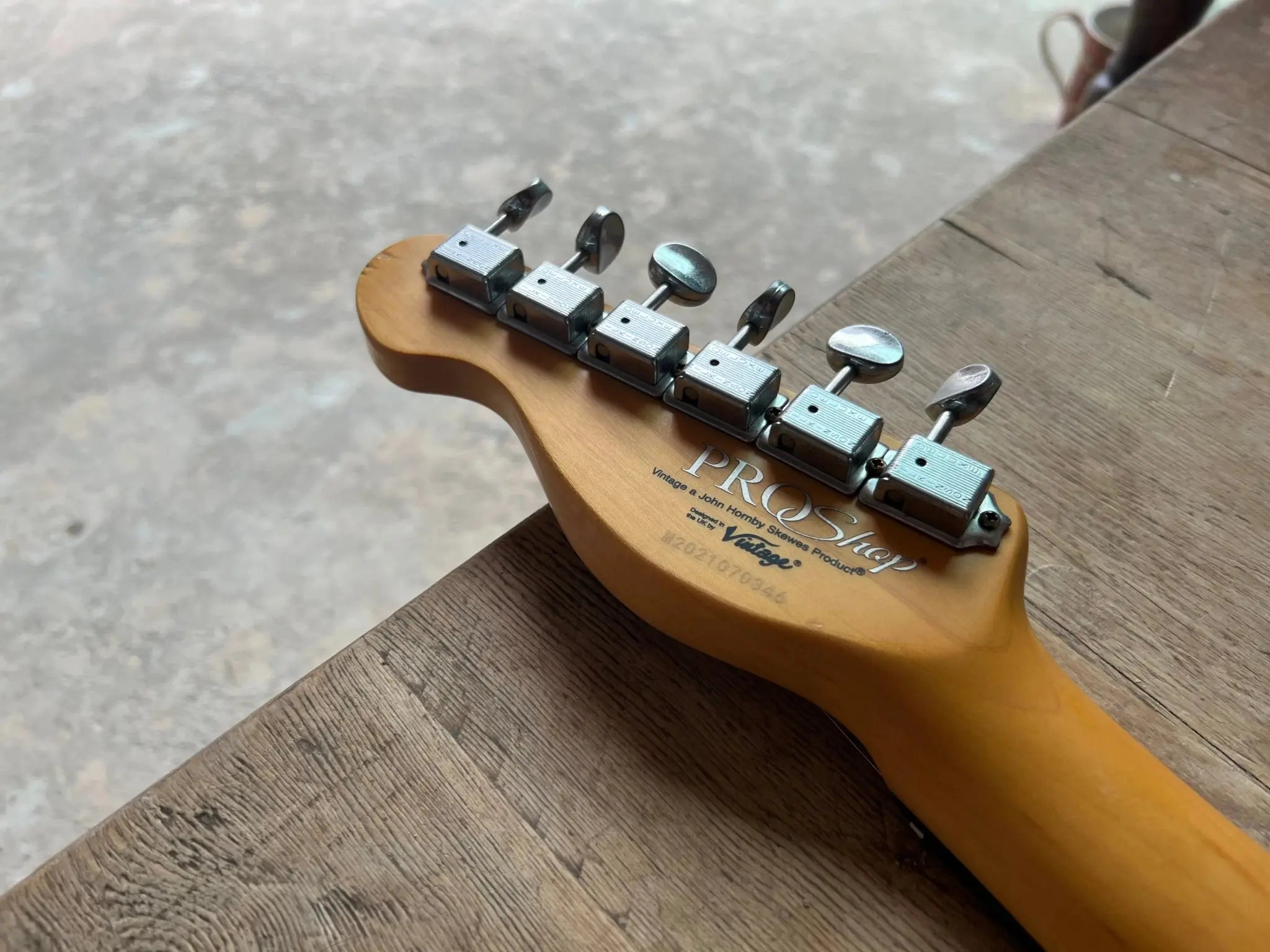 Vintage ProShop "New Dawn" Green Custom - Richards Guitars Of Stratford Upon Avon