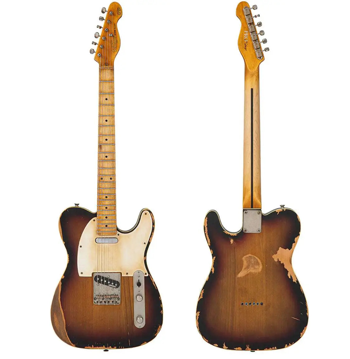 Vintage Proshop V59 Distressed Sunburst - Another Extraordinary Instrument! - Richards Guitars Of Stratford Upon Avon