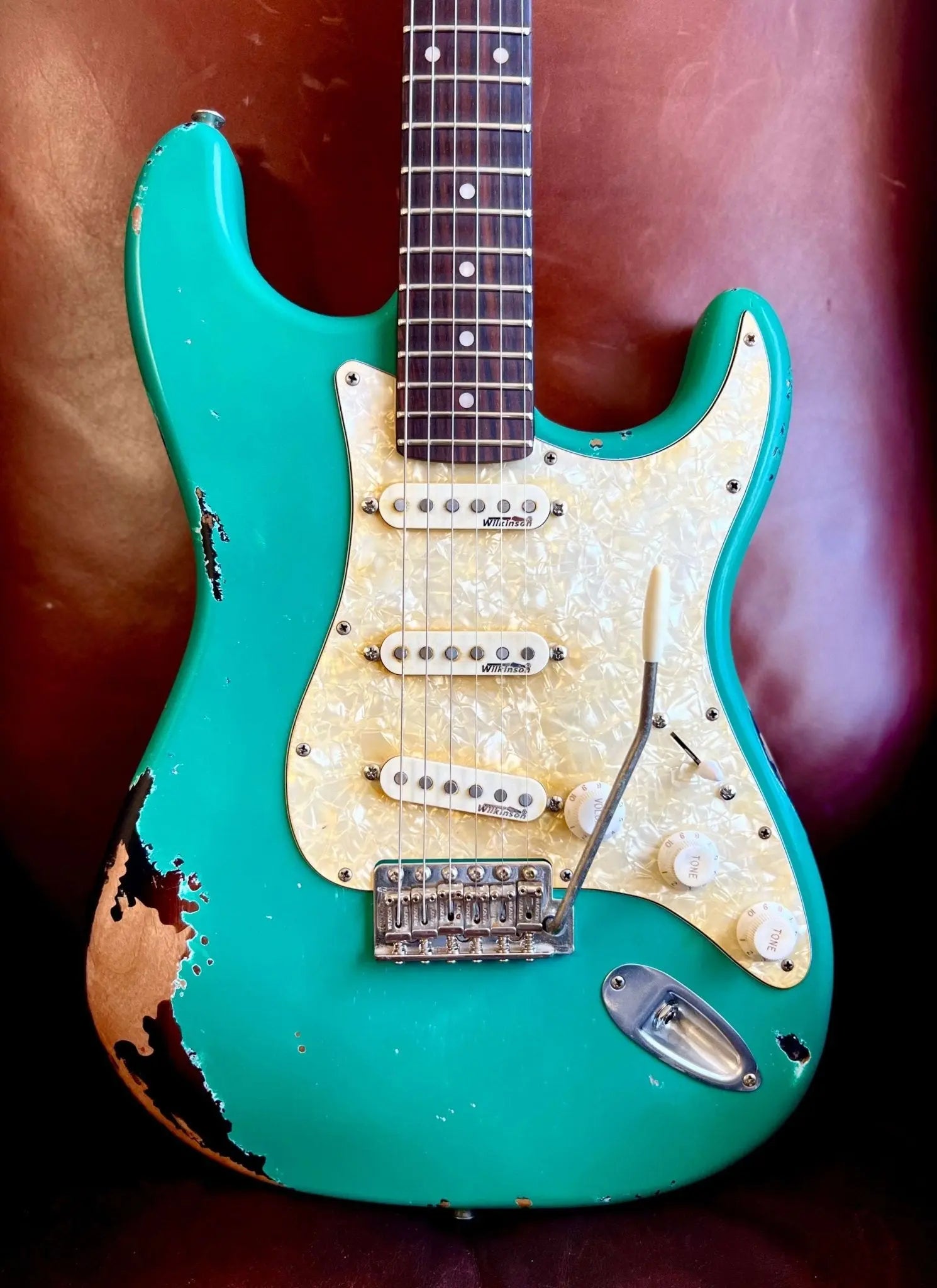 Vintage ProShop V6 "Industrial Punk" Custom Inc. Exclusive Vintage Custom Pro Setup - Richards Guitars Of Stratford Upon Avon