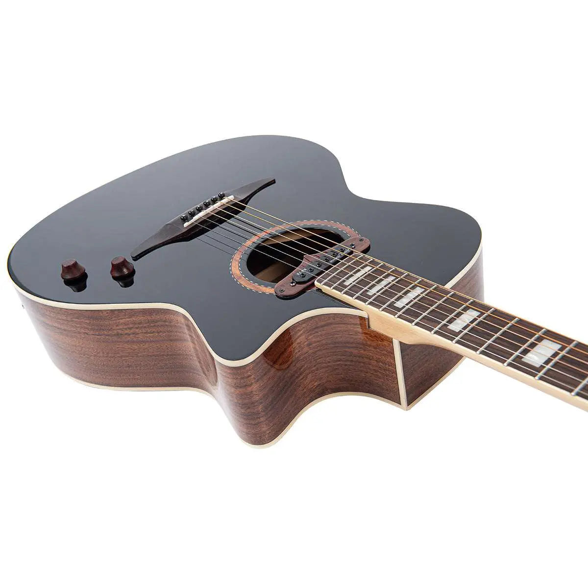 Vintage REVO ELEKTRA ~ Black Silk - Richards Guitars Of Stratford Upon Avon