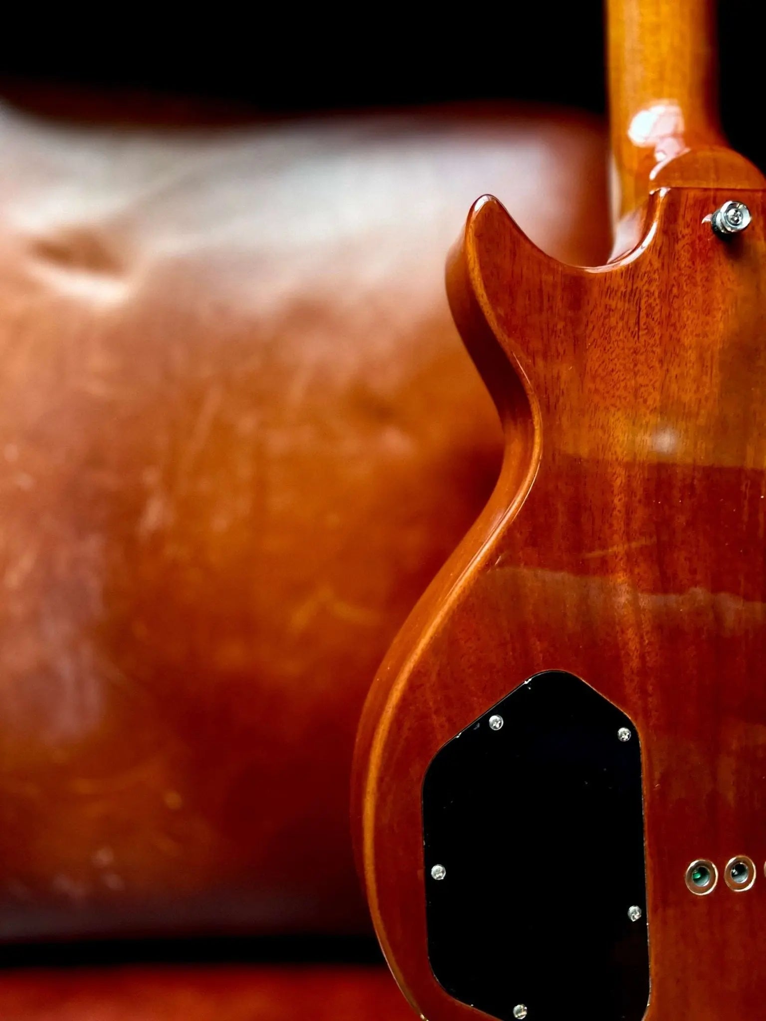 Vintage REVO Series 'Callan' Bass VRB70CR See Thru Cherry Red - Richards Guitars Of Stratford Upon Avon