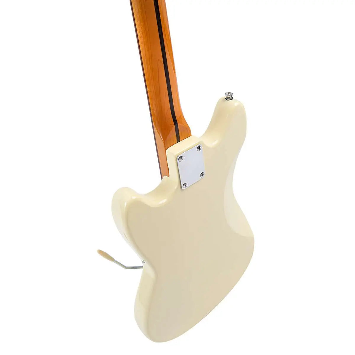 Vintage REVO Series 'Colt SS Twin' Electric Guitar ~ Vintage White - Richards Guitars Of Stratford Upon Avon