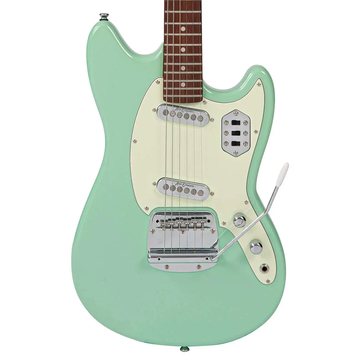 Vintage REVO Series 'Colt SS Twin' ~ Ventura Green - Richards Guitars Of Stratford Upon Avon