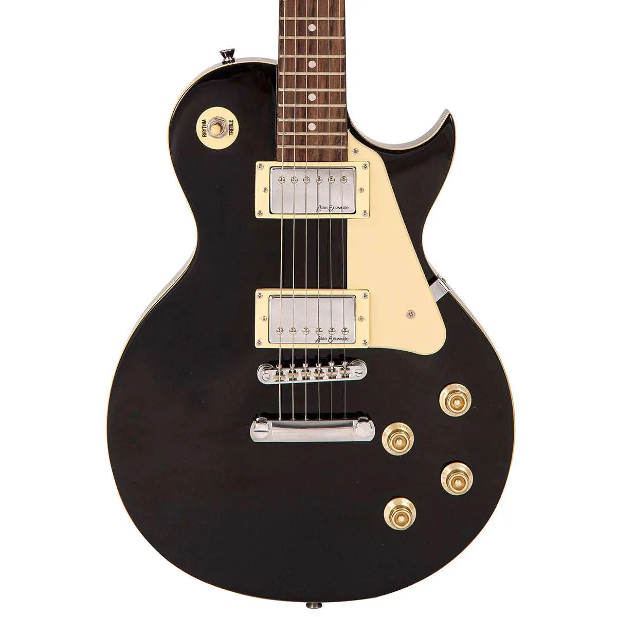 Vintage V10 Coaster Series Electric Guitar ~ Boulevard Black - Richards Guitars Of Stratford Upon Avon