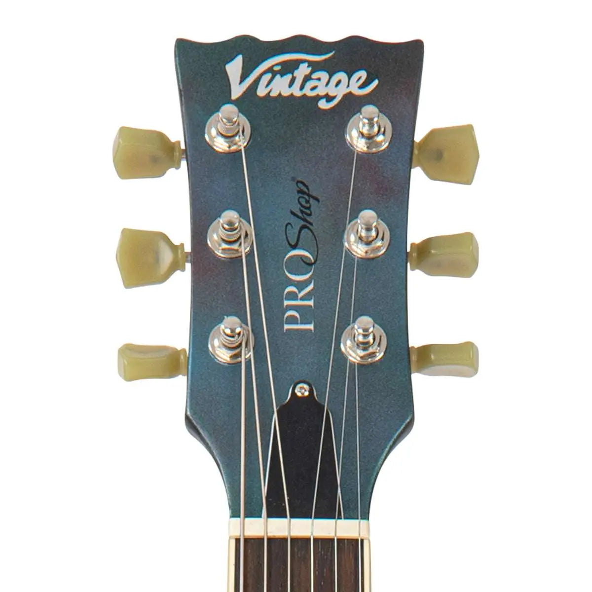 Vintage V100 ProShop Unique ~ 'Nebula' - Richards Guitars Of Stratford Upon Avon