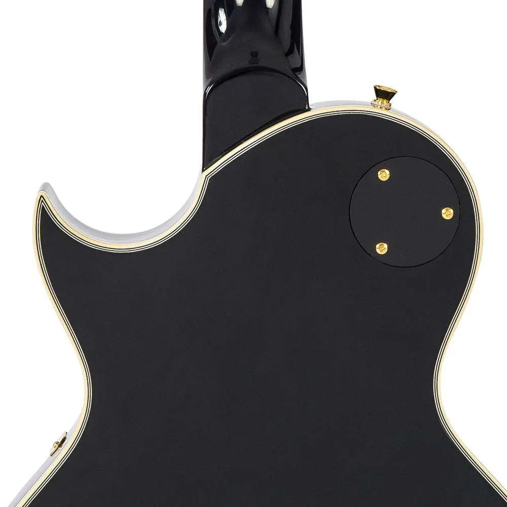 Vintage V1003BB ReIssued 3 Pickup Electric Guitar ~ Boulevard Black - Richards Guitars Of Stratford Upon Avon