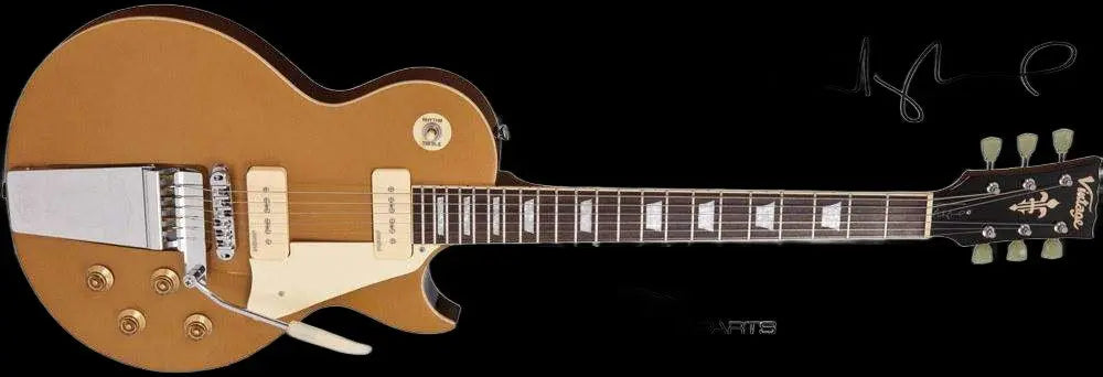 Vintage V100MU Electric Guitar Midge Ure - Richards Guitars Of Stratford Upon Avon