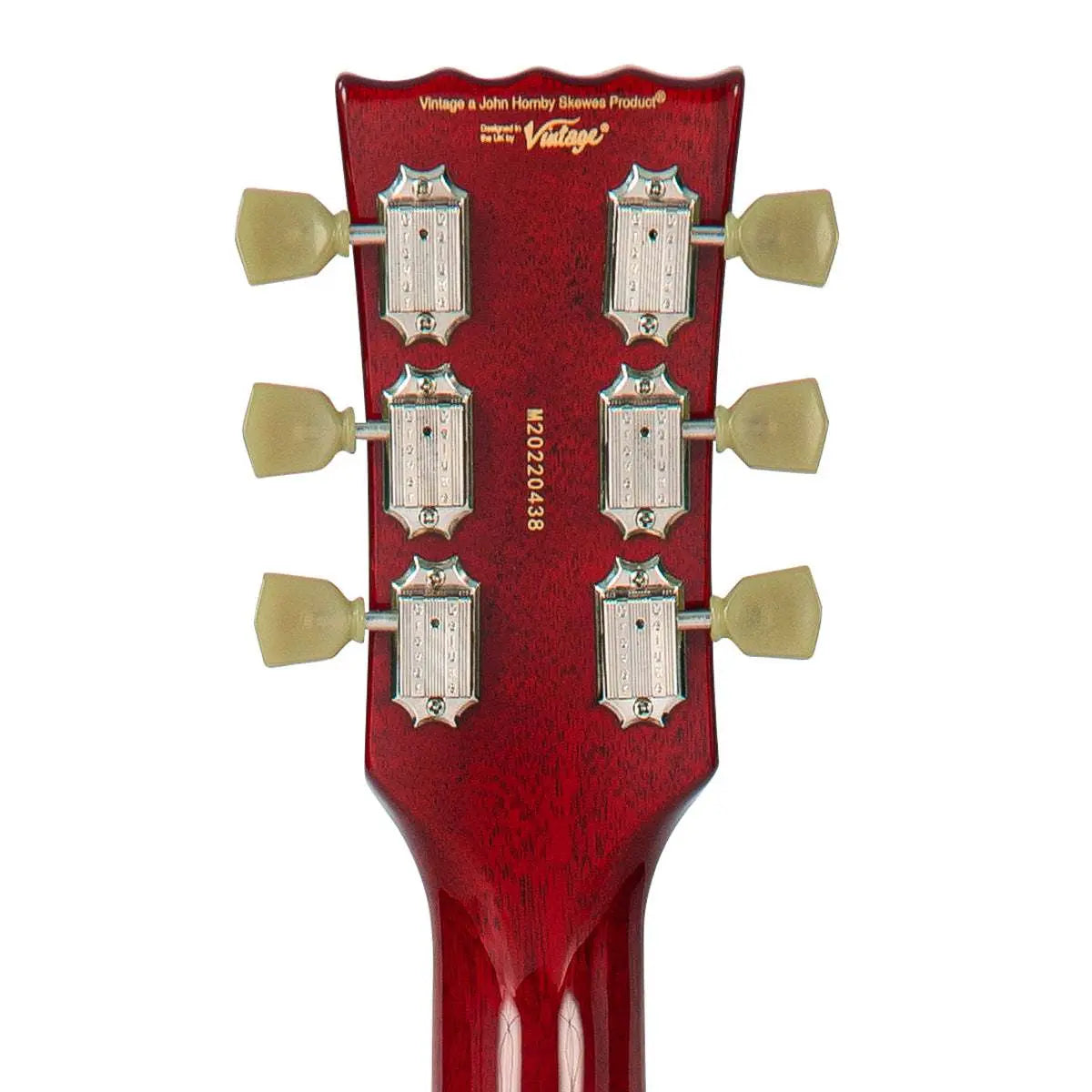 Vintage V100PCS ReIssued Electric Guitar ~ Cherry Sunburst - Richards Guitars Of Stratford Upon Avon