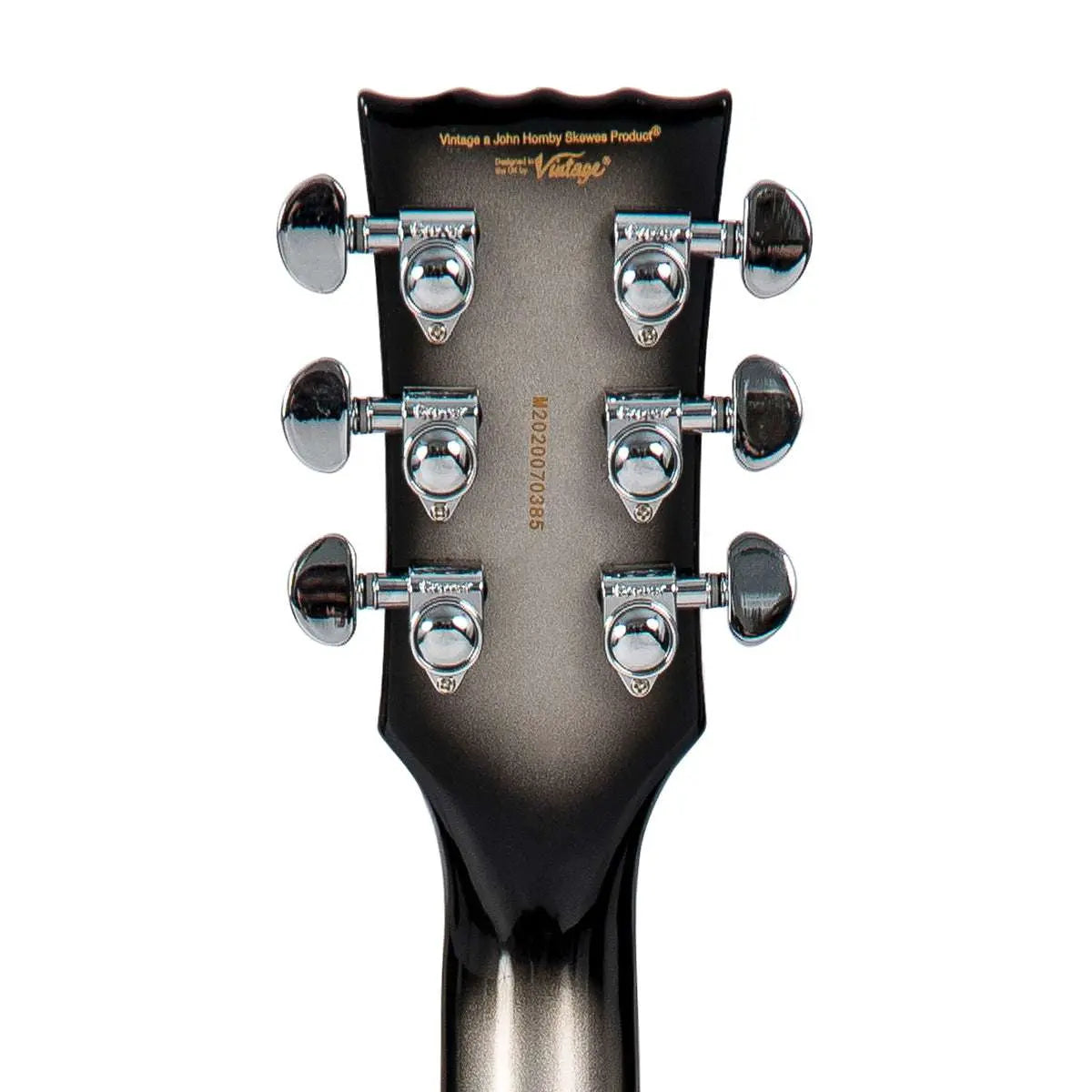 Vintage V100SVR ReIssued Electric Guitar ~ Silverburst - Richards Guitars Of Stratford Upon Avon