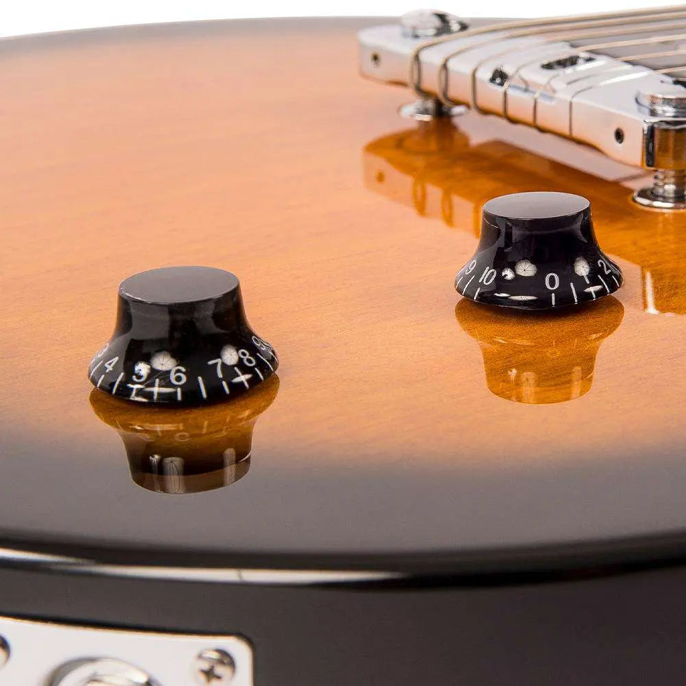 Vintage V120TB ReIssued Electric Guitar ~ Two Tone Sunburst - Richards Guitars Of Stratford Upon Avon