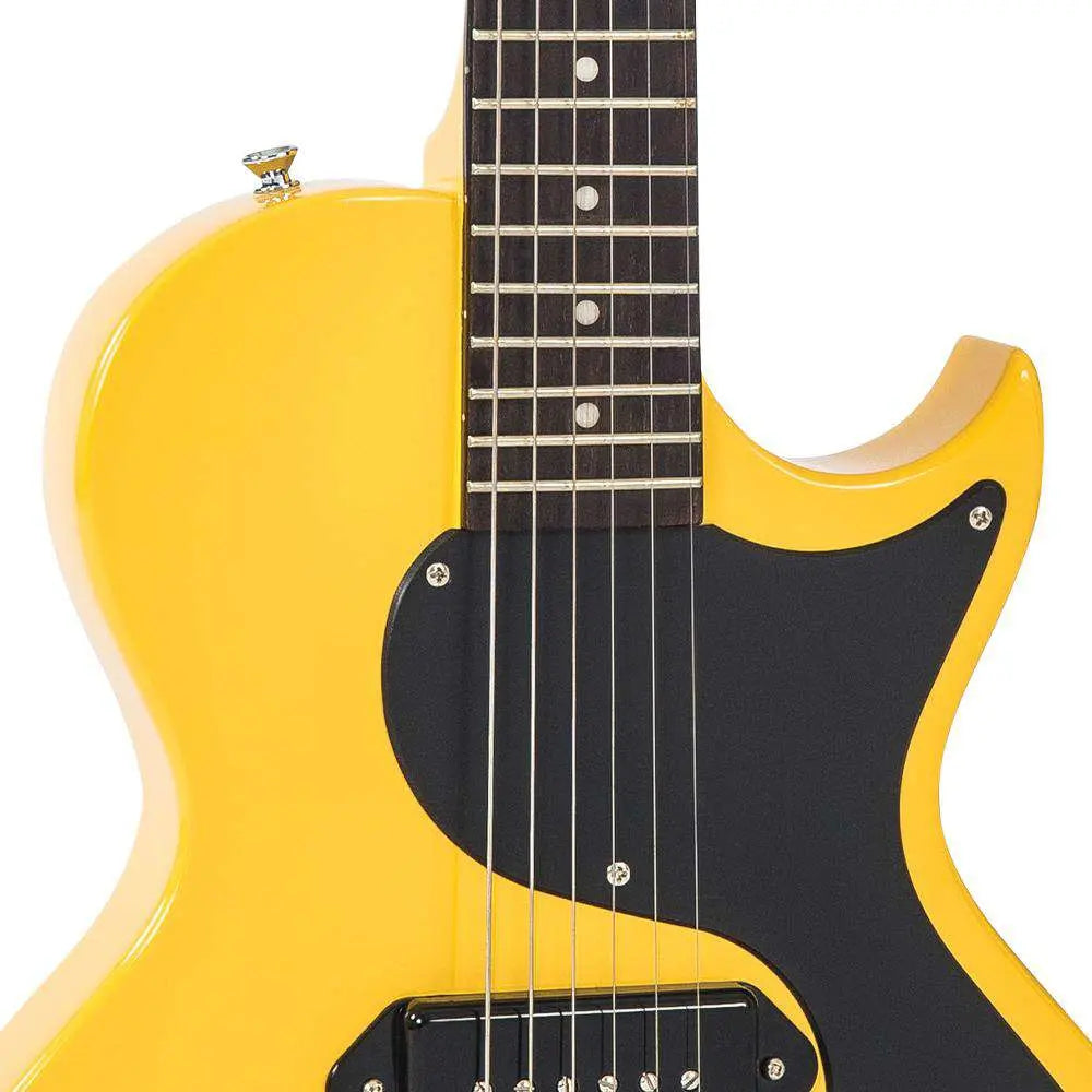Vintage V120TVY ReIssued Electric Guitar ~ TV Yellow - Richards Guitars Of Stratford Upon Avon