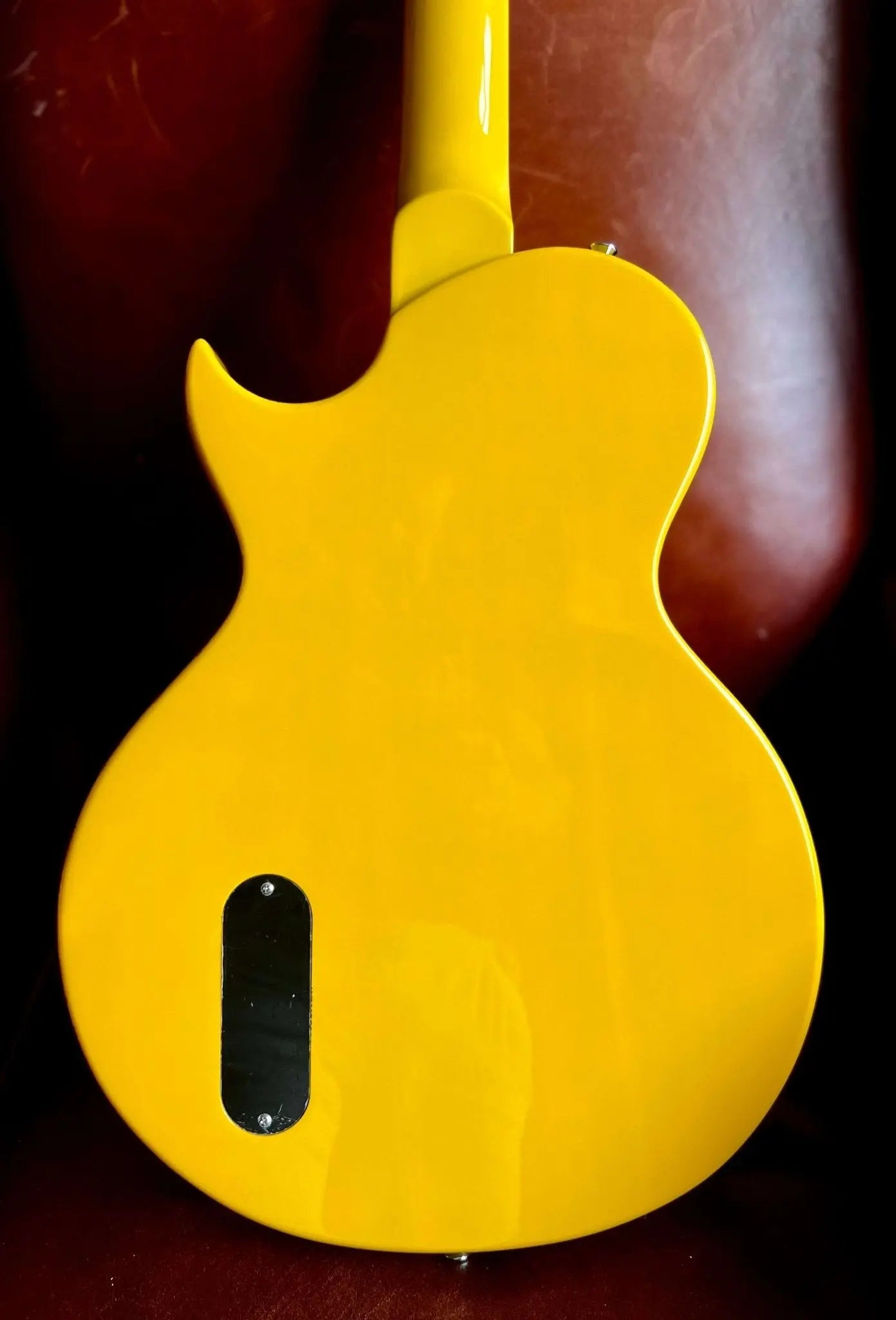 Vintage V120TVY ReIssued Electric Guitar ~ TV Yellow - Richards Guitars Of Stratford Upon Avon