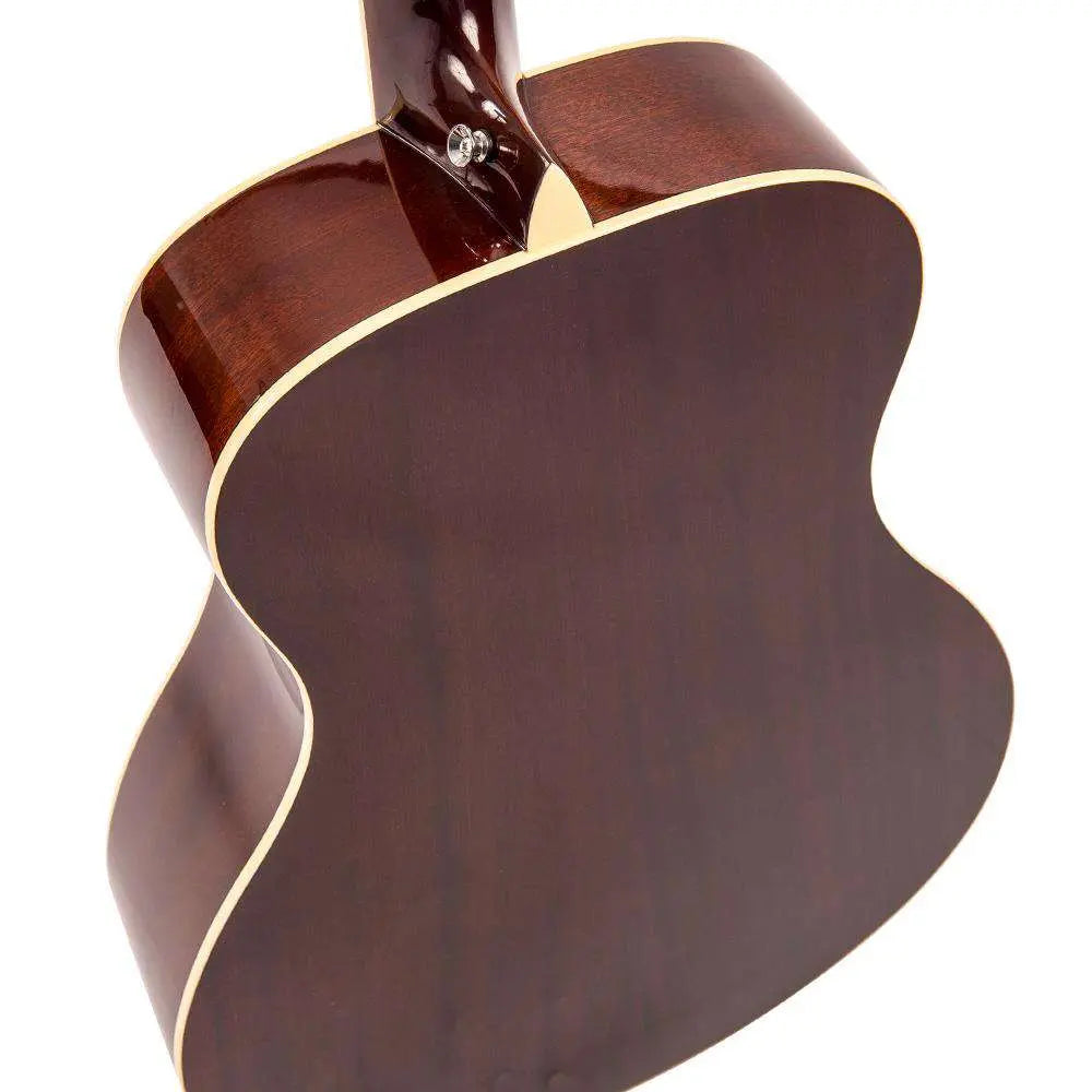 Vintage V300 Acoustic Folk Guitar ~ Vintage Sunburst - Richards Guitars Of Stratford Upon Avon