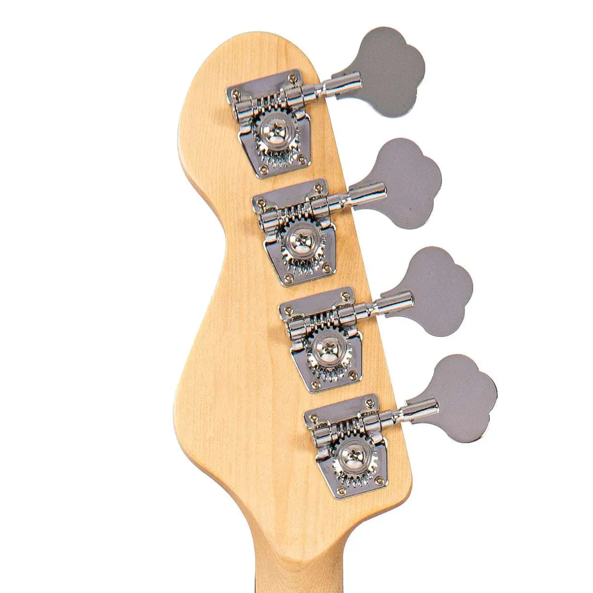 Vintage V40 Maple Coaster Series Bass Guitar Pack ~ Boulevard Black - Richards Guitars Of Stratford Upon Avon