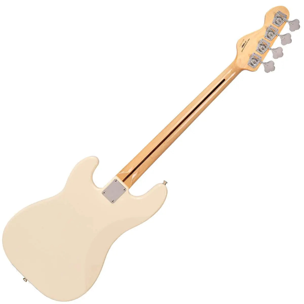 Vintage V42 ReIssued Bass Guitar ~ Vintage White - Richards Guitars Of Stratford Upon Avon