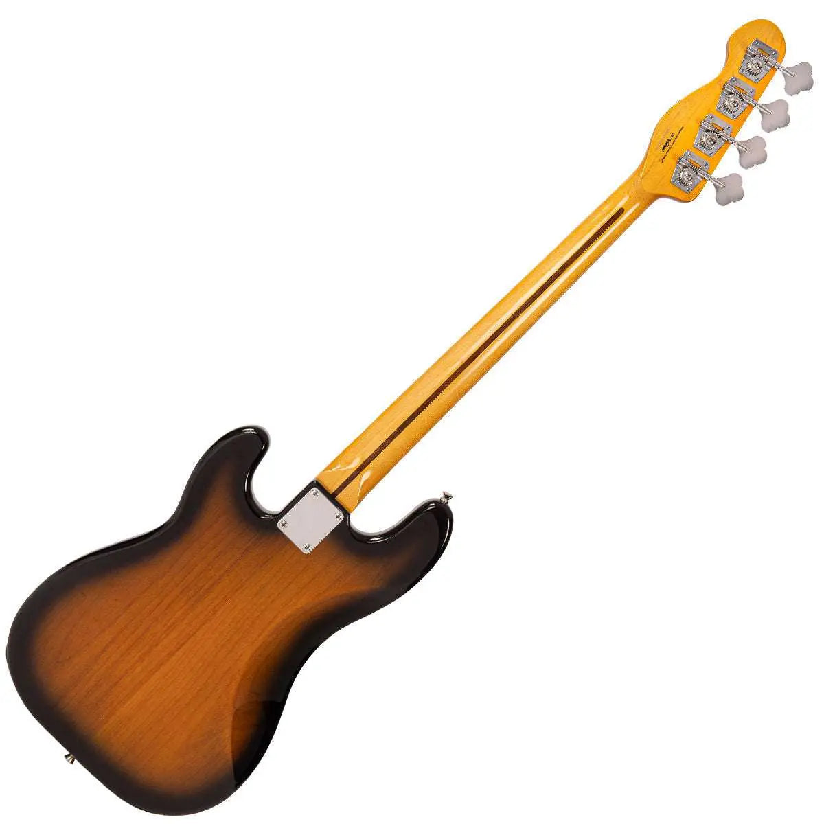 Vintage V51 ReIssued Bass Guitar ~ 2 Tone Sunburst - Richards Guitars Of Stratford Upon Avon