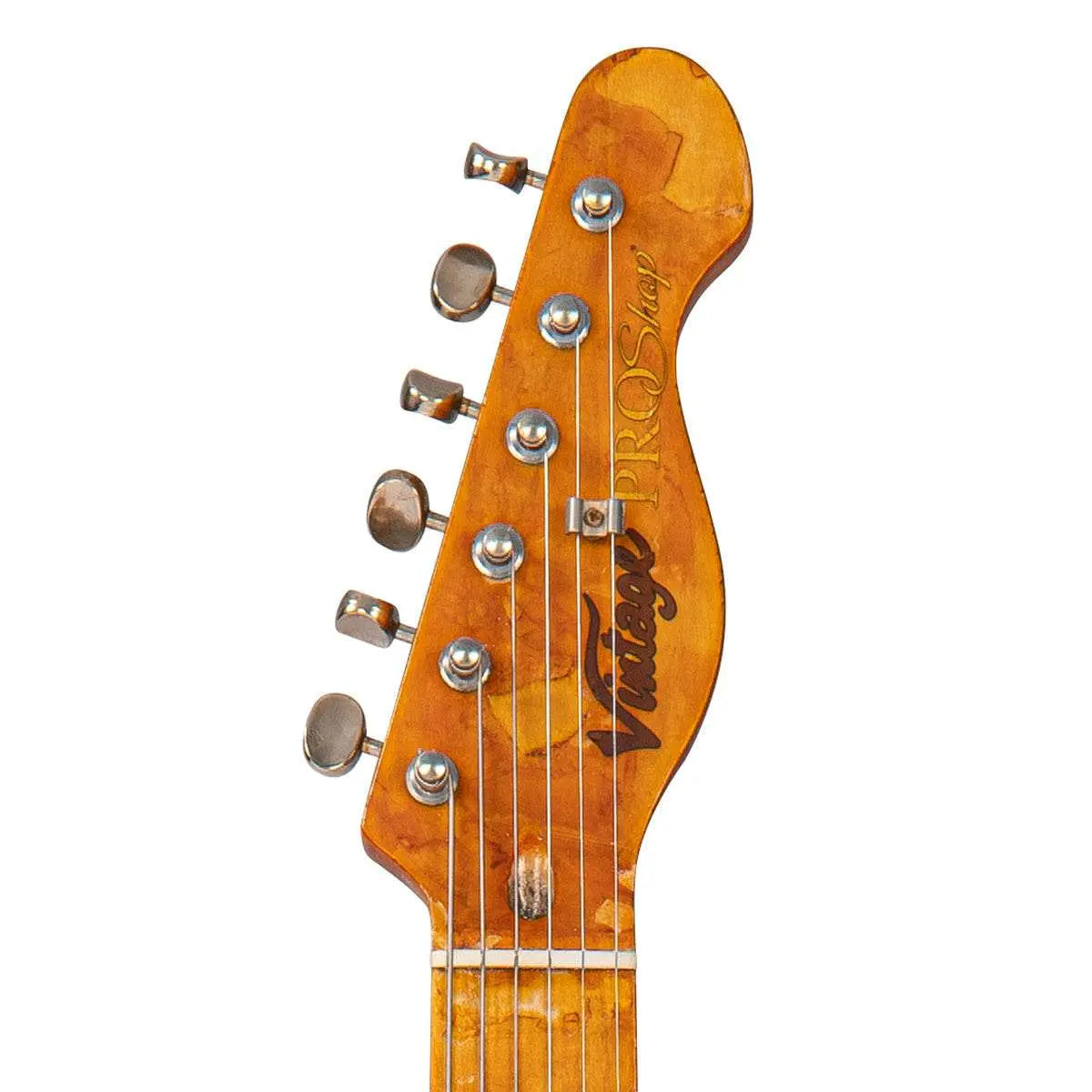 Vintage V52 ProShop Unique - Black Icon with Bigsby - Richards Guitars Of Stratford Upon Avon