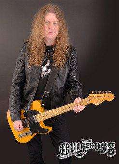 Vintage* V52MRBS Distressed Butterscotch Electric Guitar - Richards Guitars Of Stratford Upon Avon