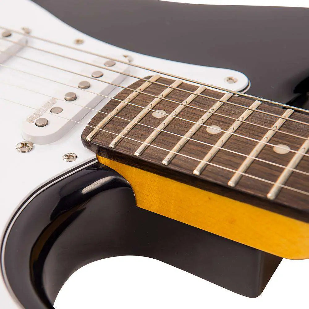 Vintage V6 ReIssued Electric Guitar ~ Boulevard Black - Richards Guitars Of Stratford Upon Avon