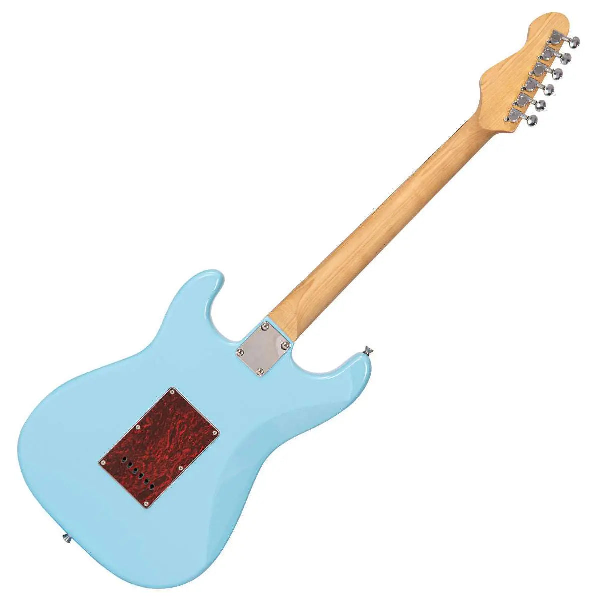 Vintage V60 Coaster Series Electric Guitar ~ Laguna Blue - Richards Guitars Of Stratford Upon Avon