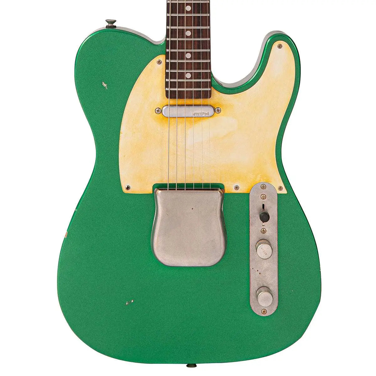 Vintage V62 ProShop Unique ~ New Dawn Green (Contact: Richards Guitars. www.rguitars.co.uk) - Richards Guitars Of Stratford Upon Avon