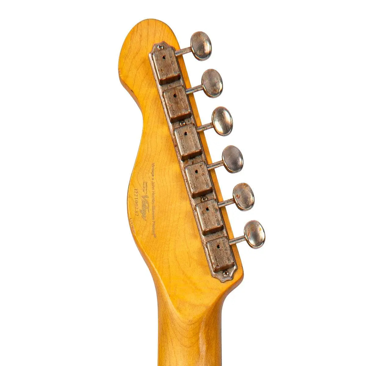 Vintage V66 Paul Rose Signature Electric Guitar ~ Distressed Gun Hill Blue - Richards Guitars Of Stratford Upon Avon