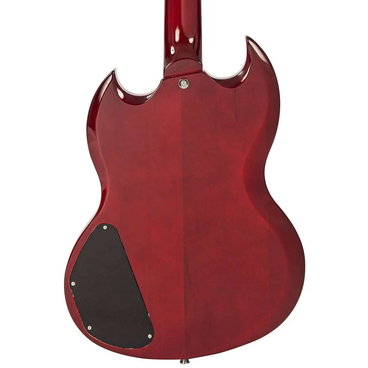 Vintage V69 Coaster Series Electric Guitar ~ Cherry Red - Richards Guitars Of Stratford Upon Avon