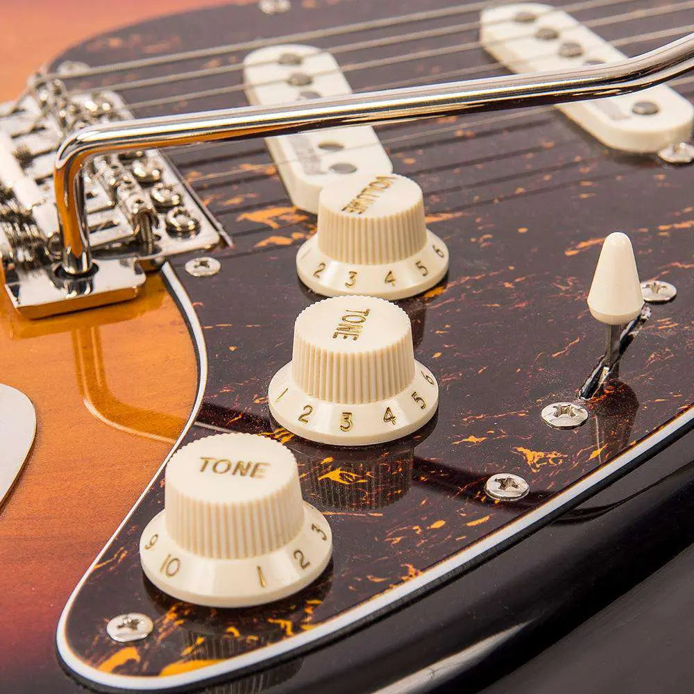 Vintage V6M ReIssued Electric Guitar ~ Sunburst - Richards Guitars Of Stratford Upon Avon