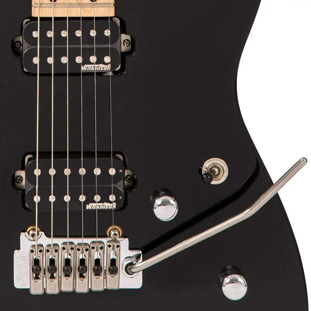 Vintage V6M24 ReIssued Electric Guitar ~ Boulevard Black - Richards Guitars Of Stratford Upon Avon