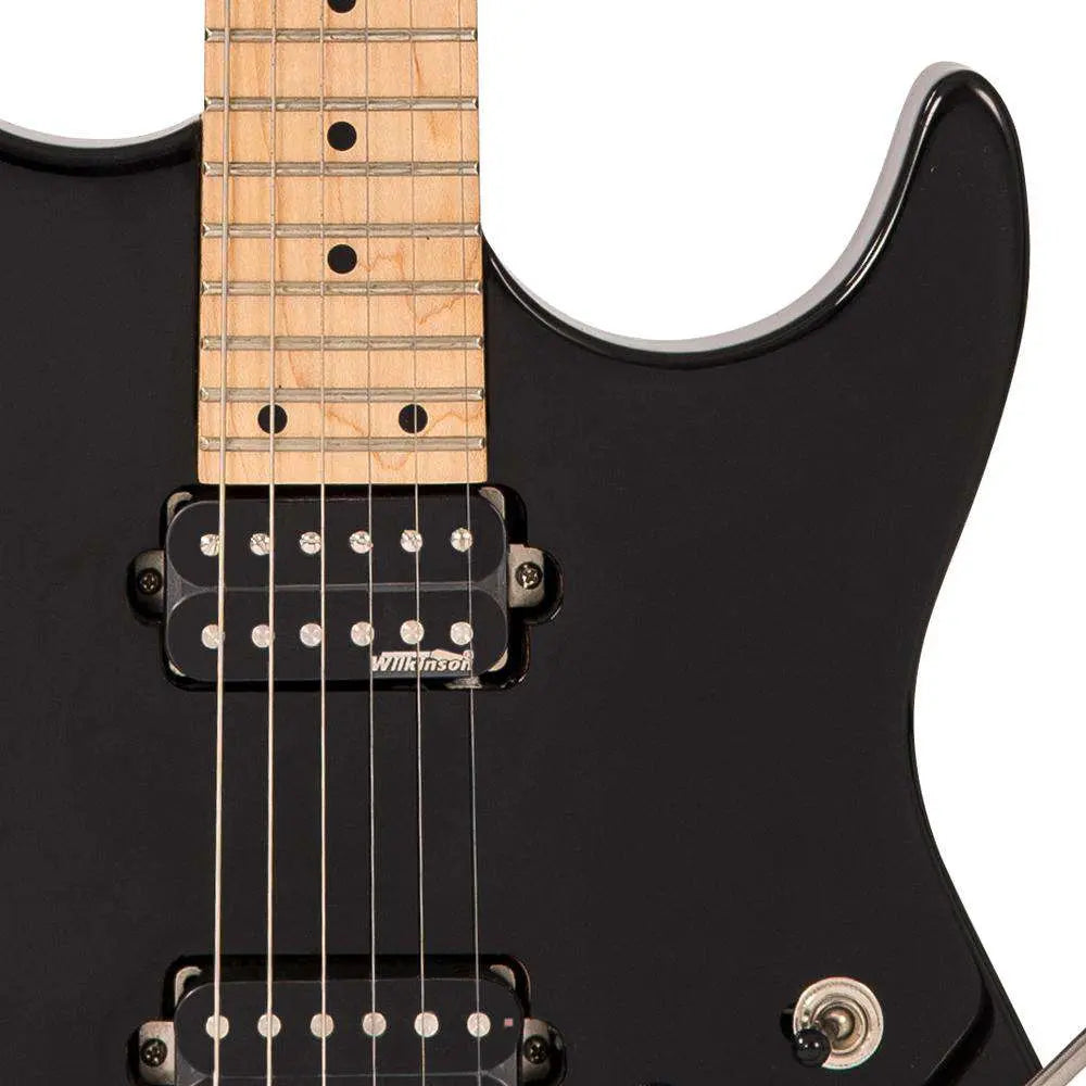 Vintage V6M24 ReIssued Electric Guitar ~ Boulevard Black - Richards Guitars Of Stratford Upon Avon