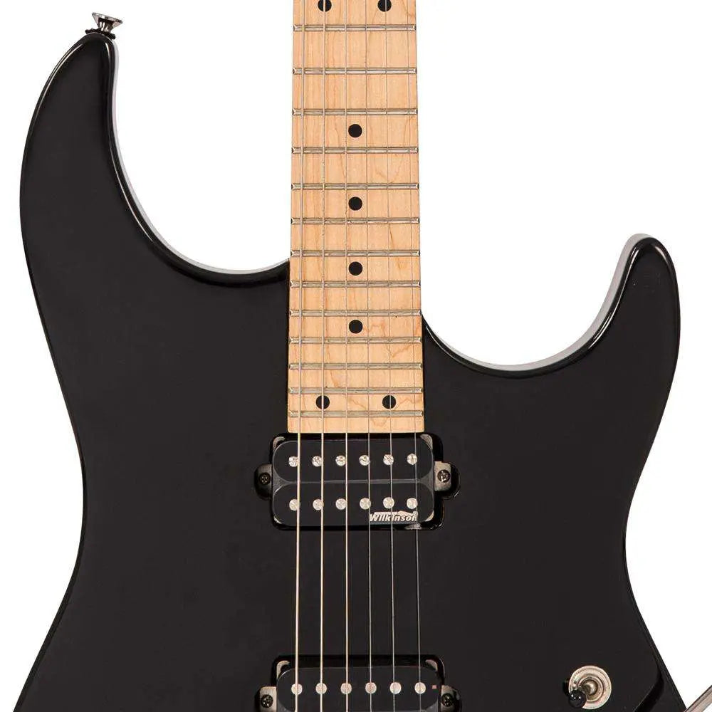 Vintage V6M24 ReIssued Electric Guitar ~ Boulevard Black - Richards Guitars Of Stratford Upon Avon