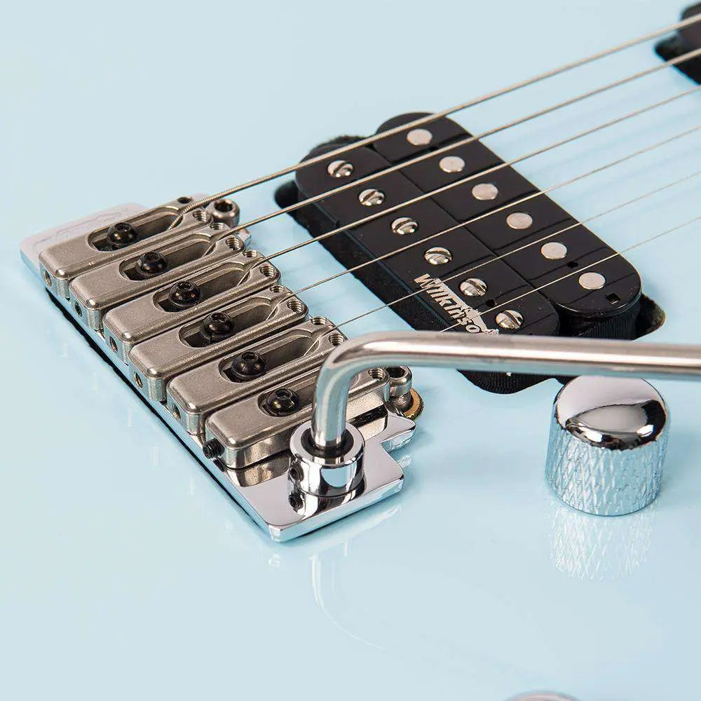 Vintage V6M24 ReIssued Electric Guitar ~ Laguna Blue - Richards Guitars Of Stratford Upon Avon