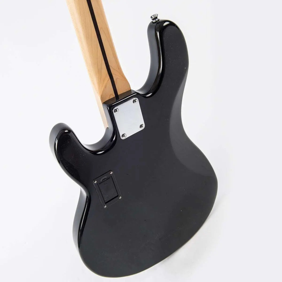 Vintage V96 ReIssued 4 - String Active Bass ~ Black - Richards Guitars Of Stratford Upon Avon